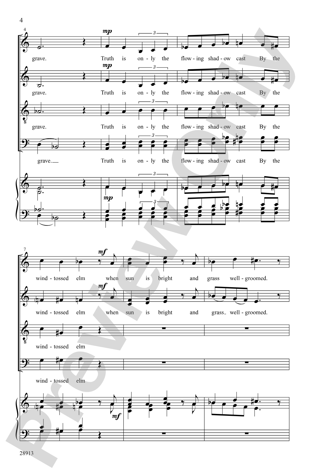 Truth: SATB Choral Octavo
