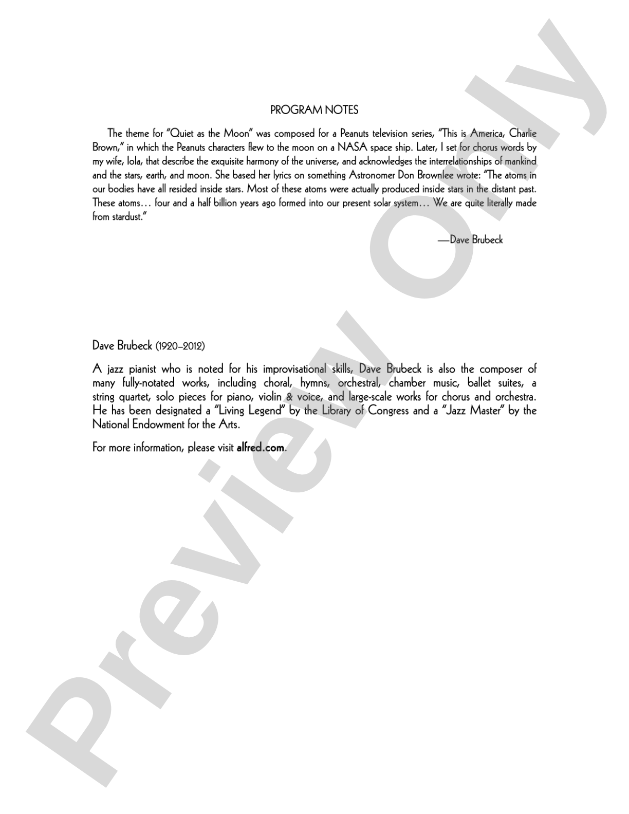 Quiet As the Moon: SSAATTBB Choral Octavo
