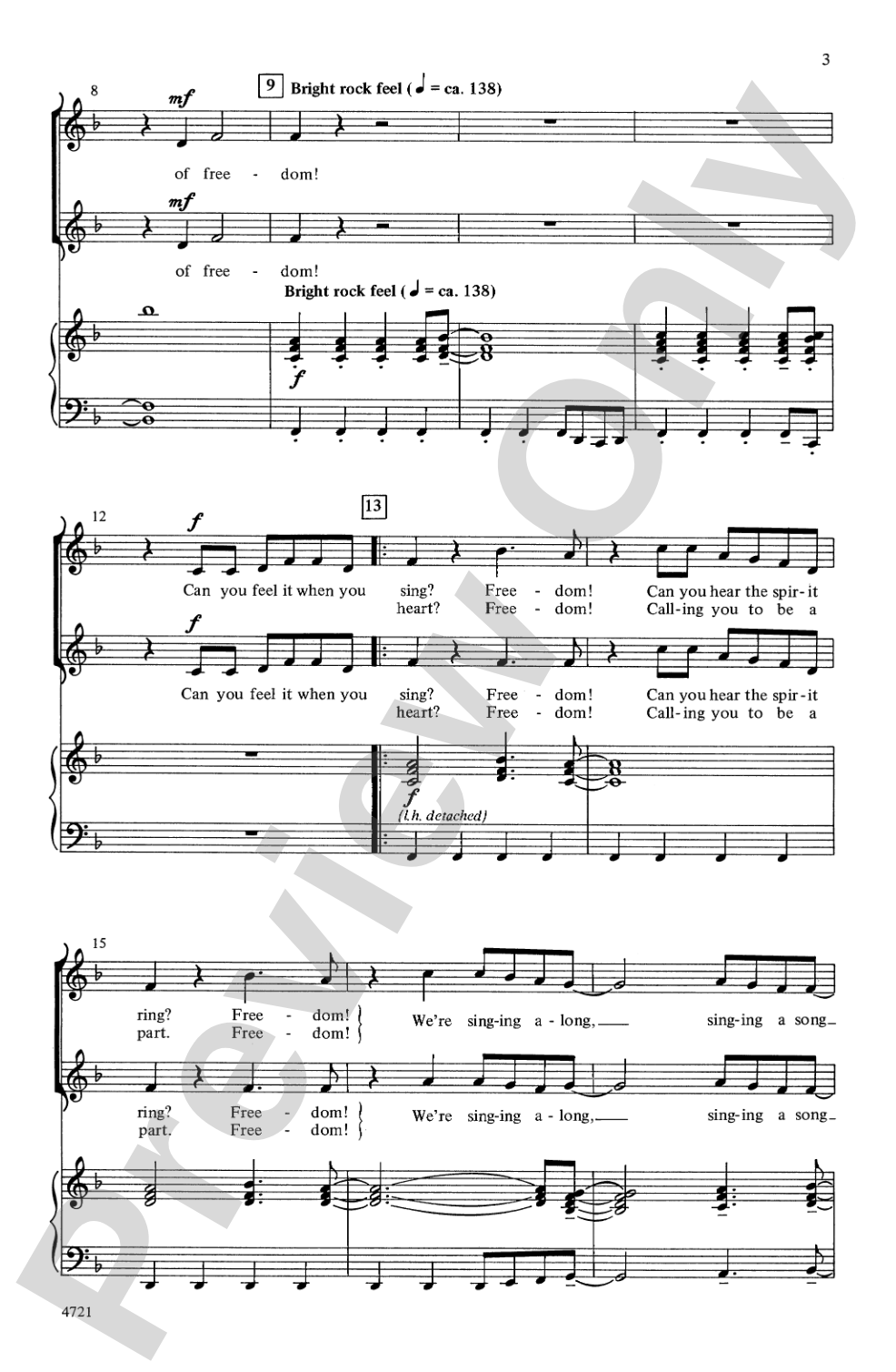 Freedom!: 2-Part Choral Octavo