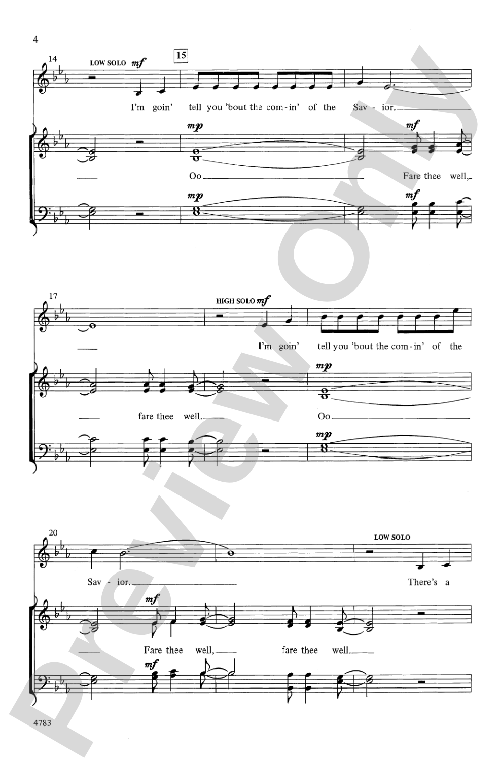 On That Great, Gettin' Up Day: SATB, <I>a cappella</I> Choral Octavo