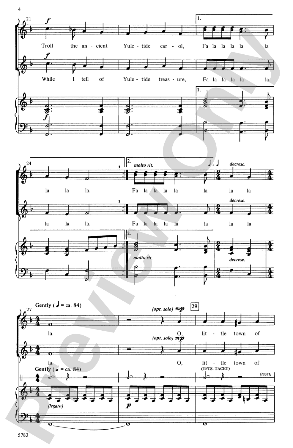 A Carol Festival: 2-Part/SSA Choral Octavo