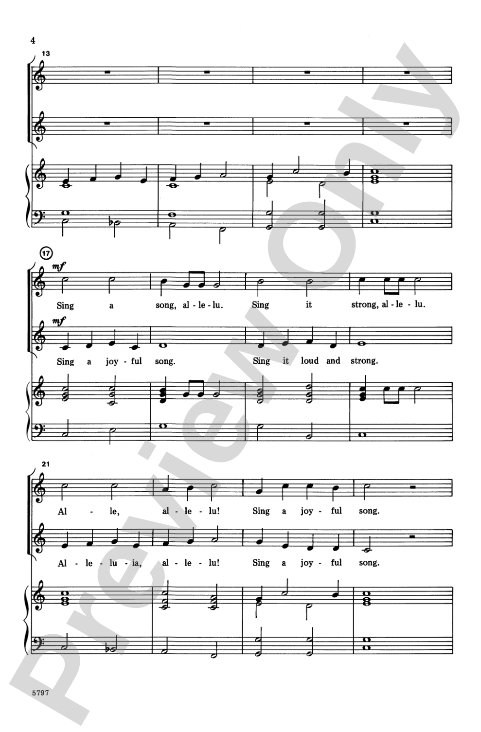 Song of Joy: 2-Part Choral Octavo