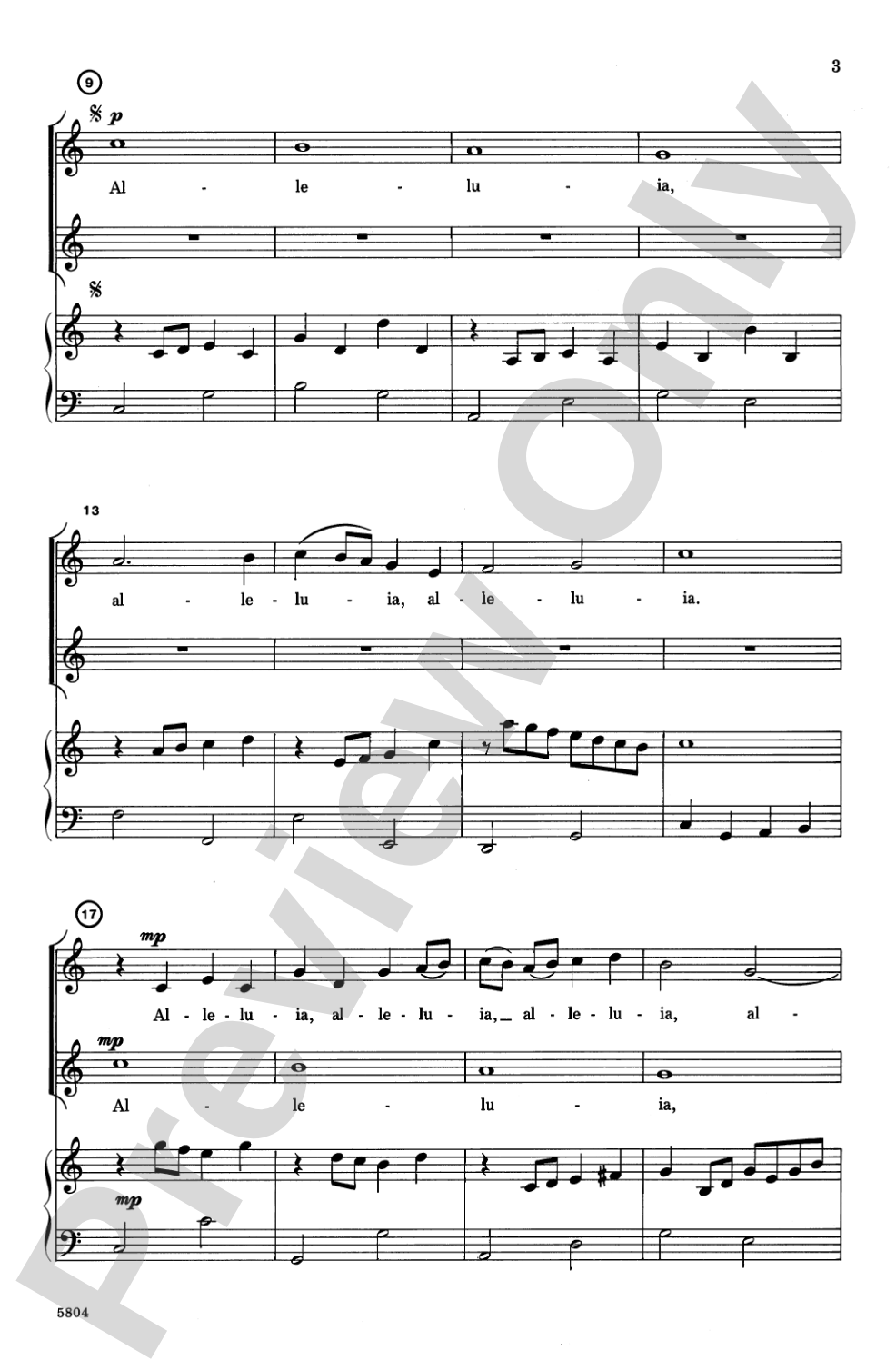 Simply Alleluia: 2-Part Choral Octavo
