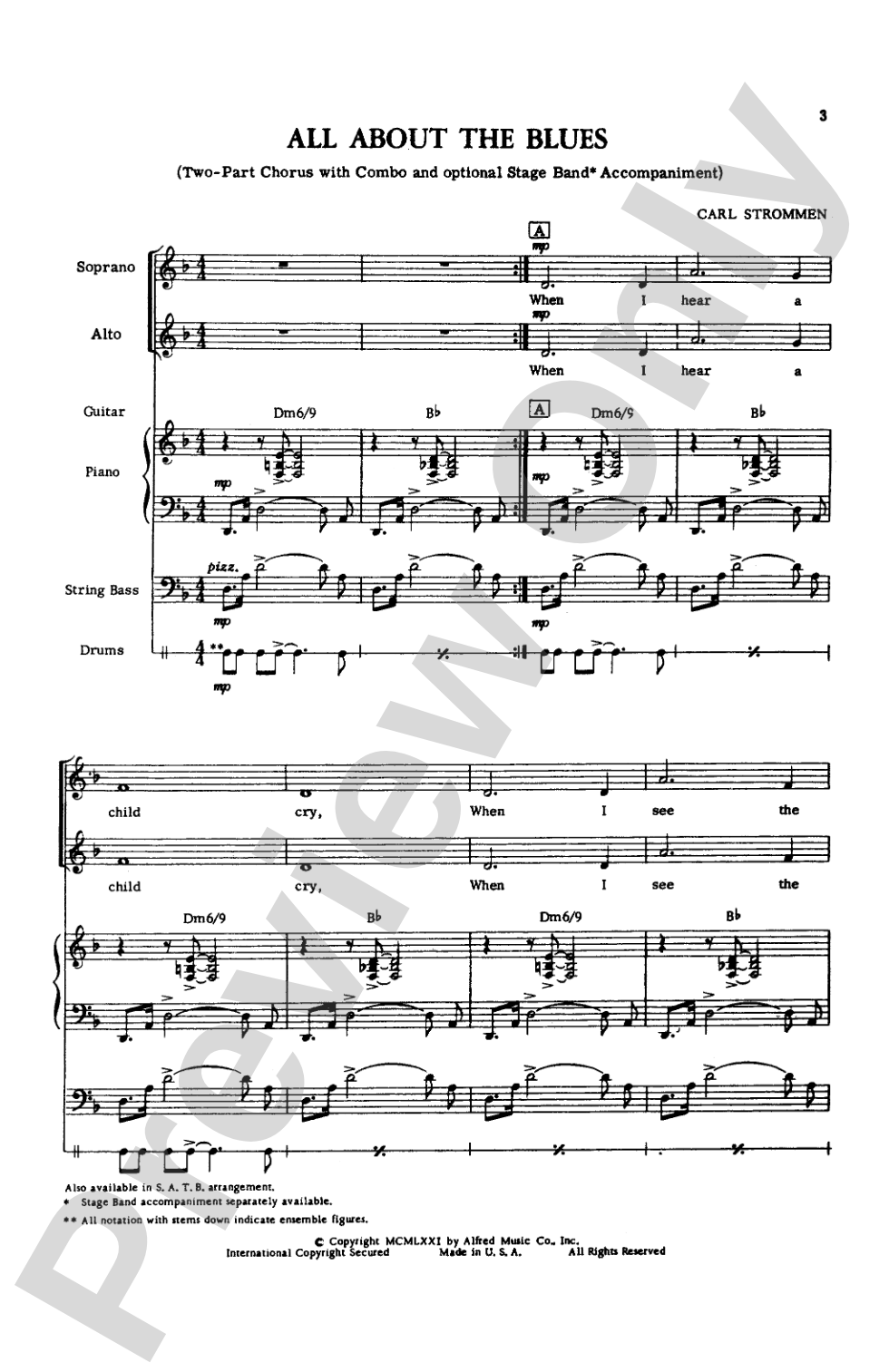 All About the Blues: 2-Part Choral Octavo