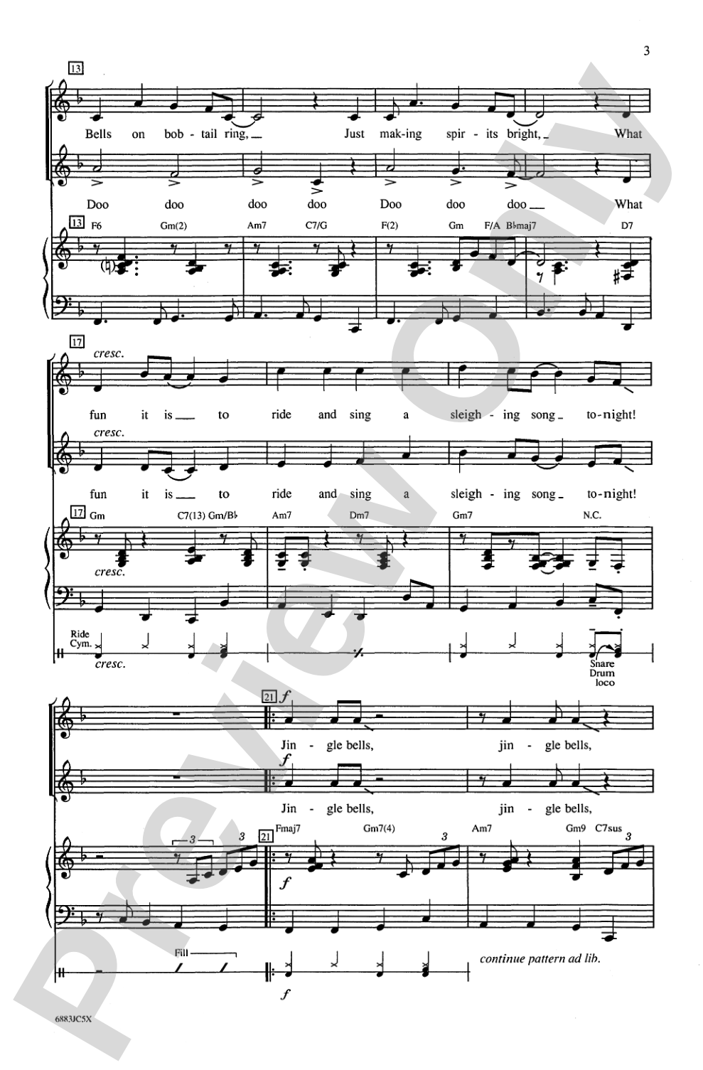 Jazzy Jingle Bells: 2-Part Choral Octavo