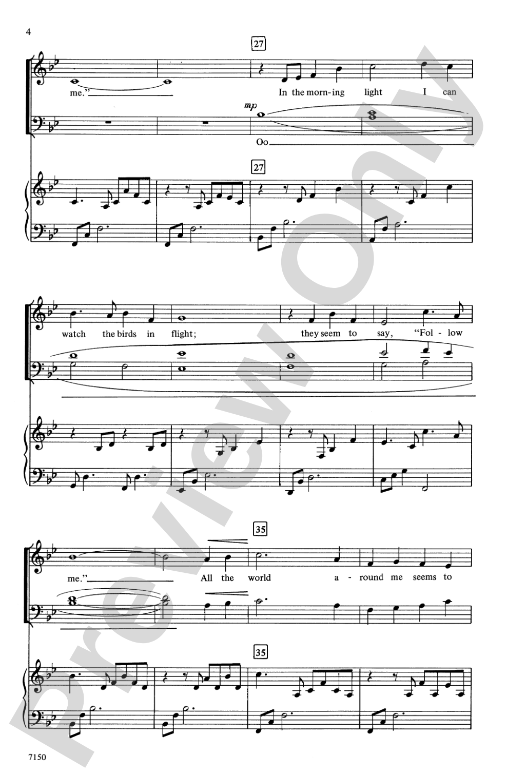 Come Follow Me: SATB Choral Octavo