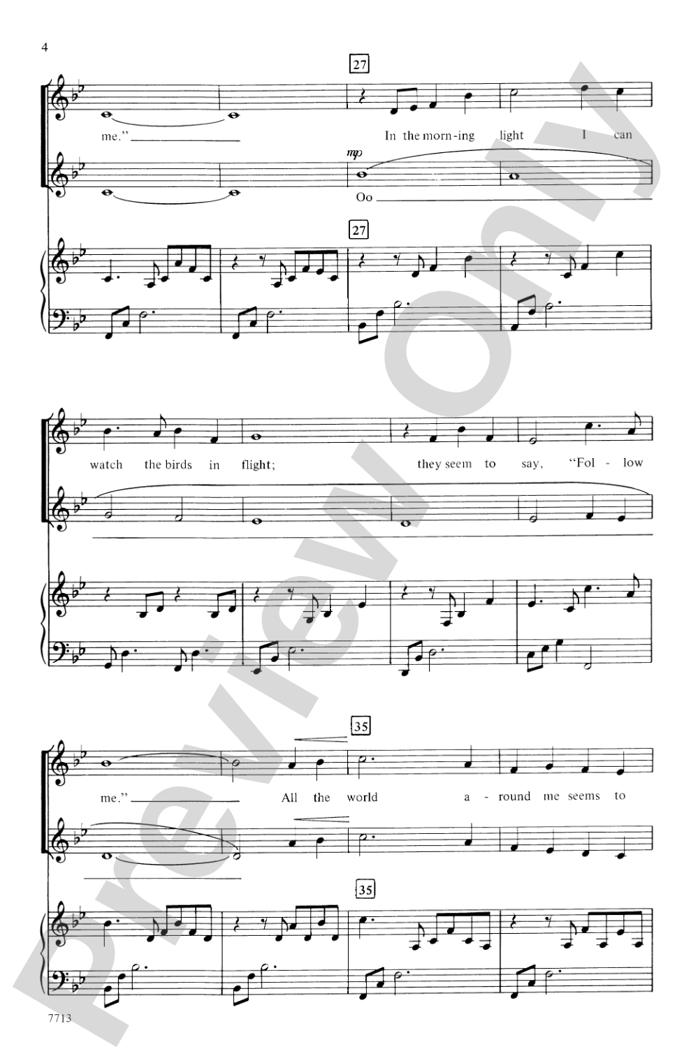Come Follow Me: SSA Choral Octavo
