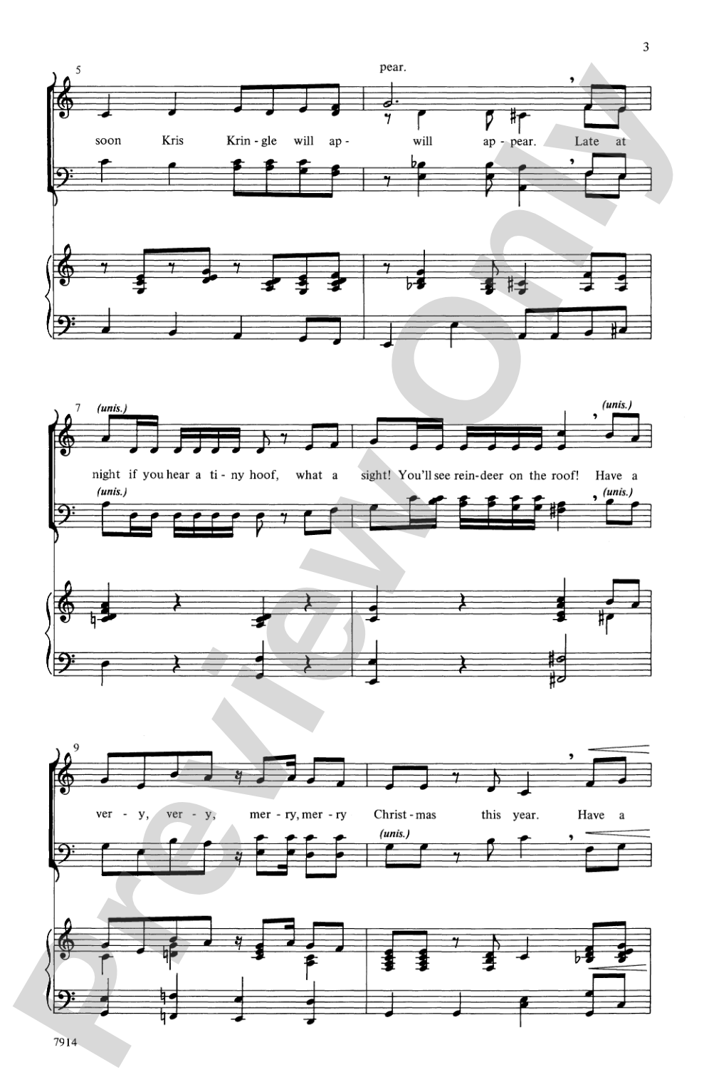 A Very, Very, Merry, Merry Christmas: SATB Choral Octavo