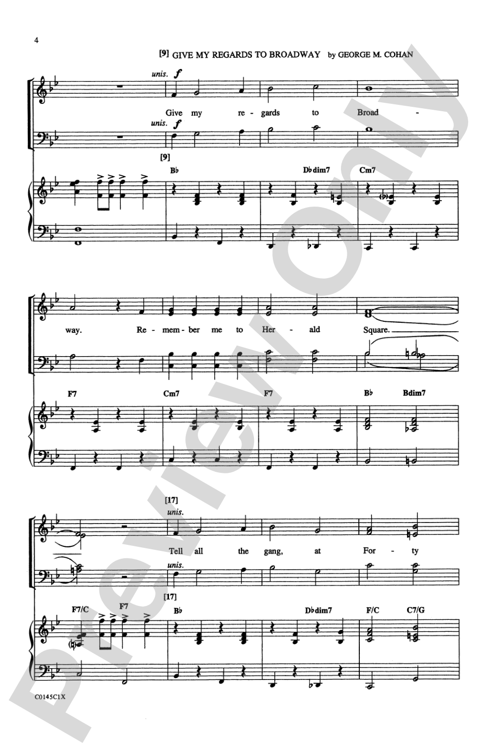 Steppin' Out on Broadway: SATB Choral Octavo