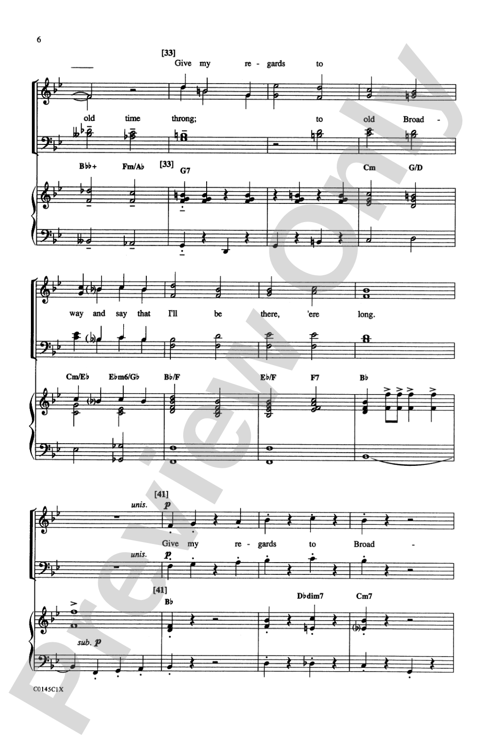Steppin' Out on Broadway: SATB Choral Octavo