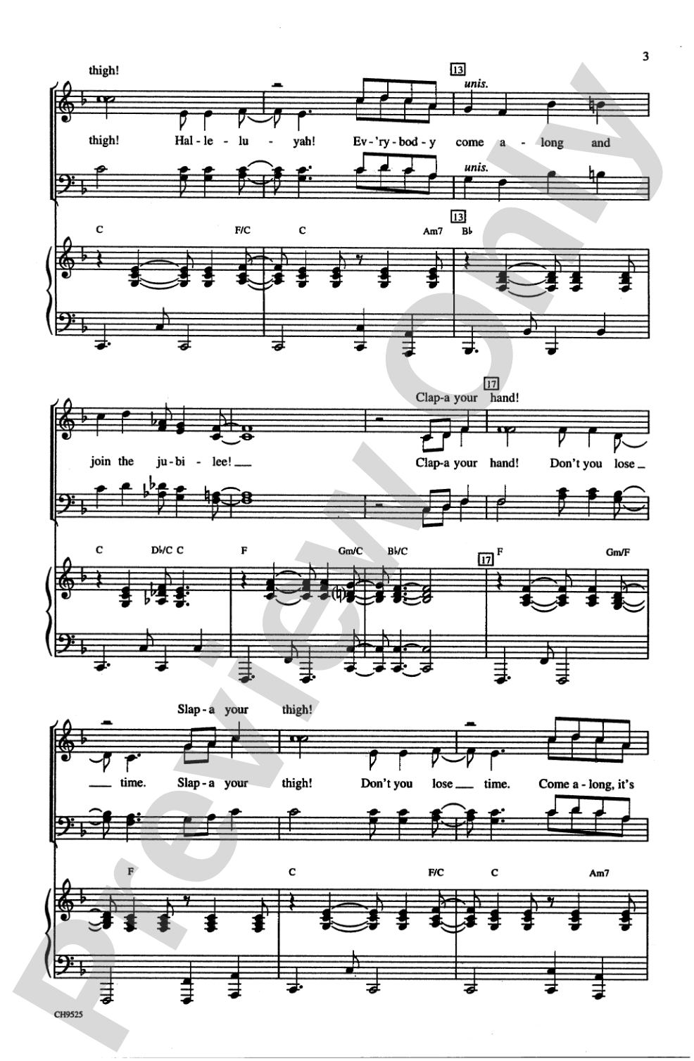 Clap Yo' Hands (Clap Your Hands): SATB Choral Octavo