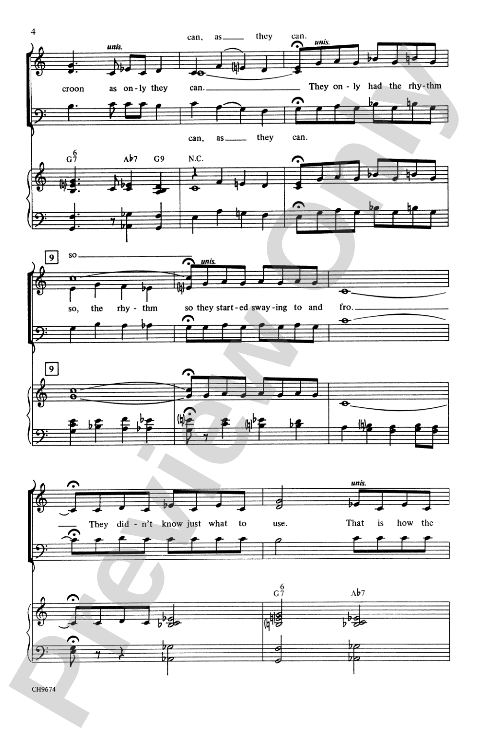 The Birth of the Blues: 3-Part Mixed Choral Octavo