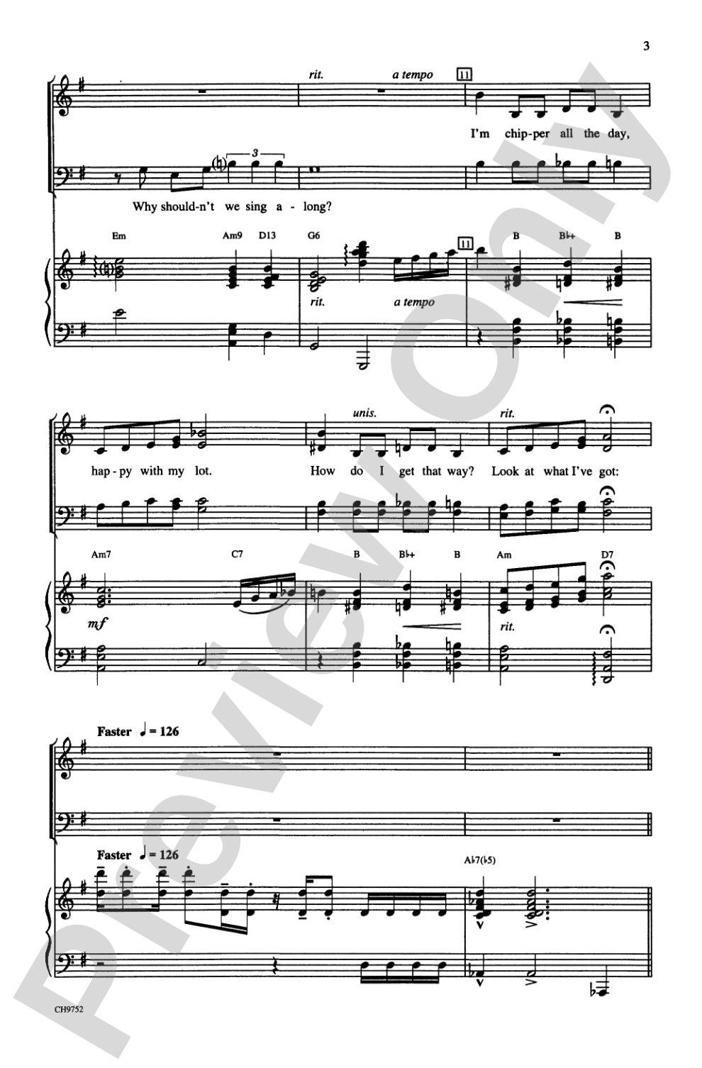 I Got Rhythm: SATB Choral Octavo