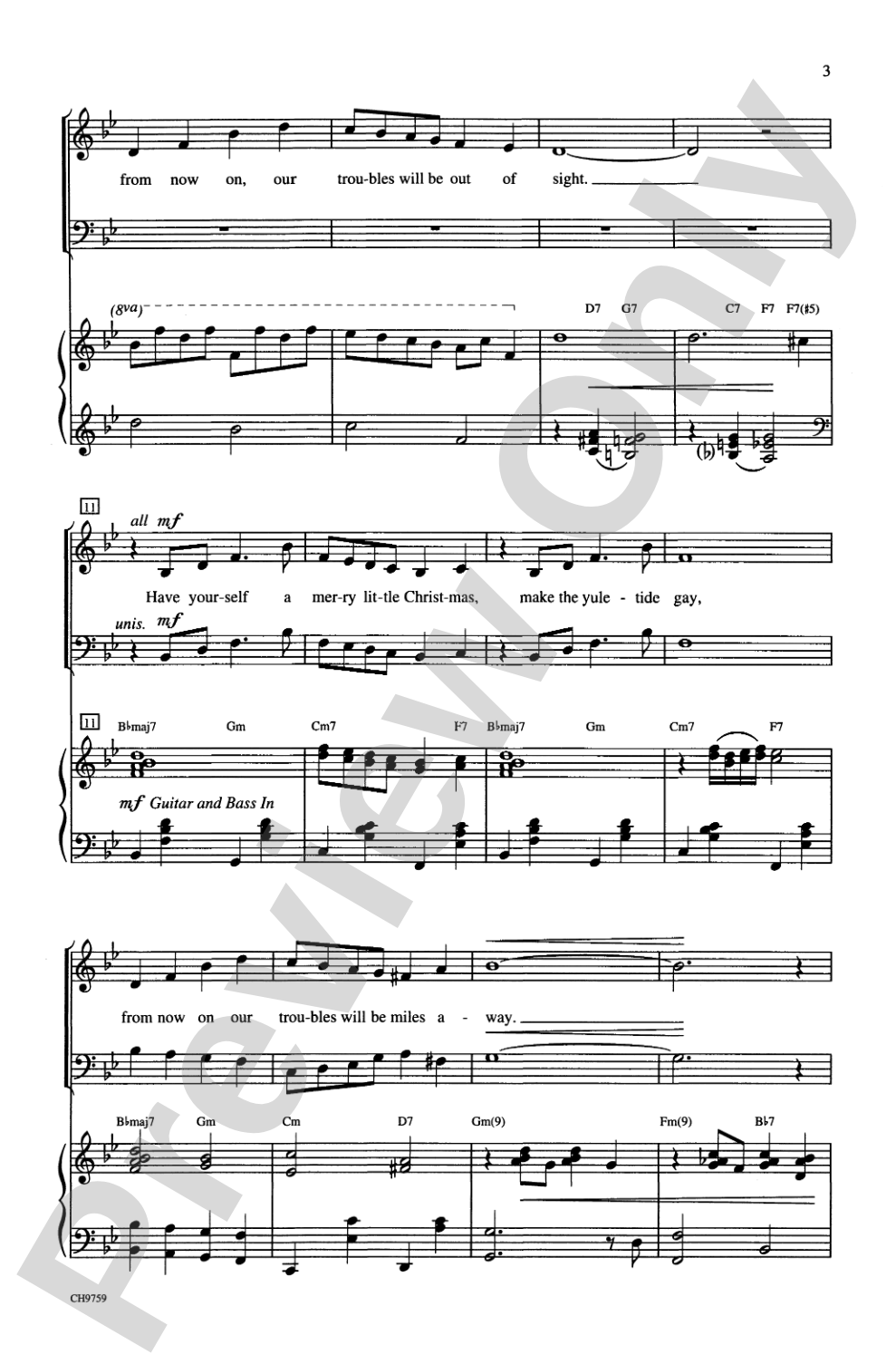 Have Yourself a Merry Little Christmas: SATB Choral Octavo