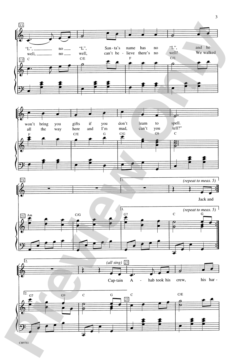 Noel (from "Animaniacs"): 2-Part Choral Octavo