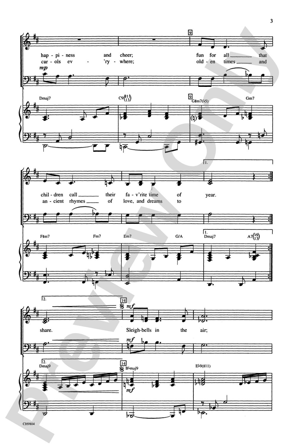 Christmas Time Is Here: 3-Part Mixed Choral Octavo