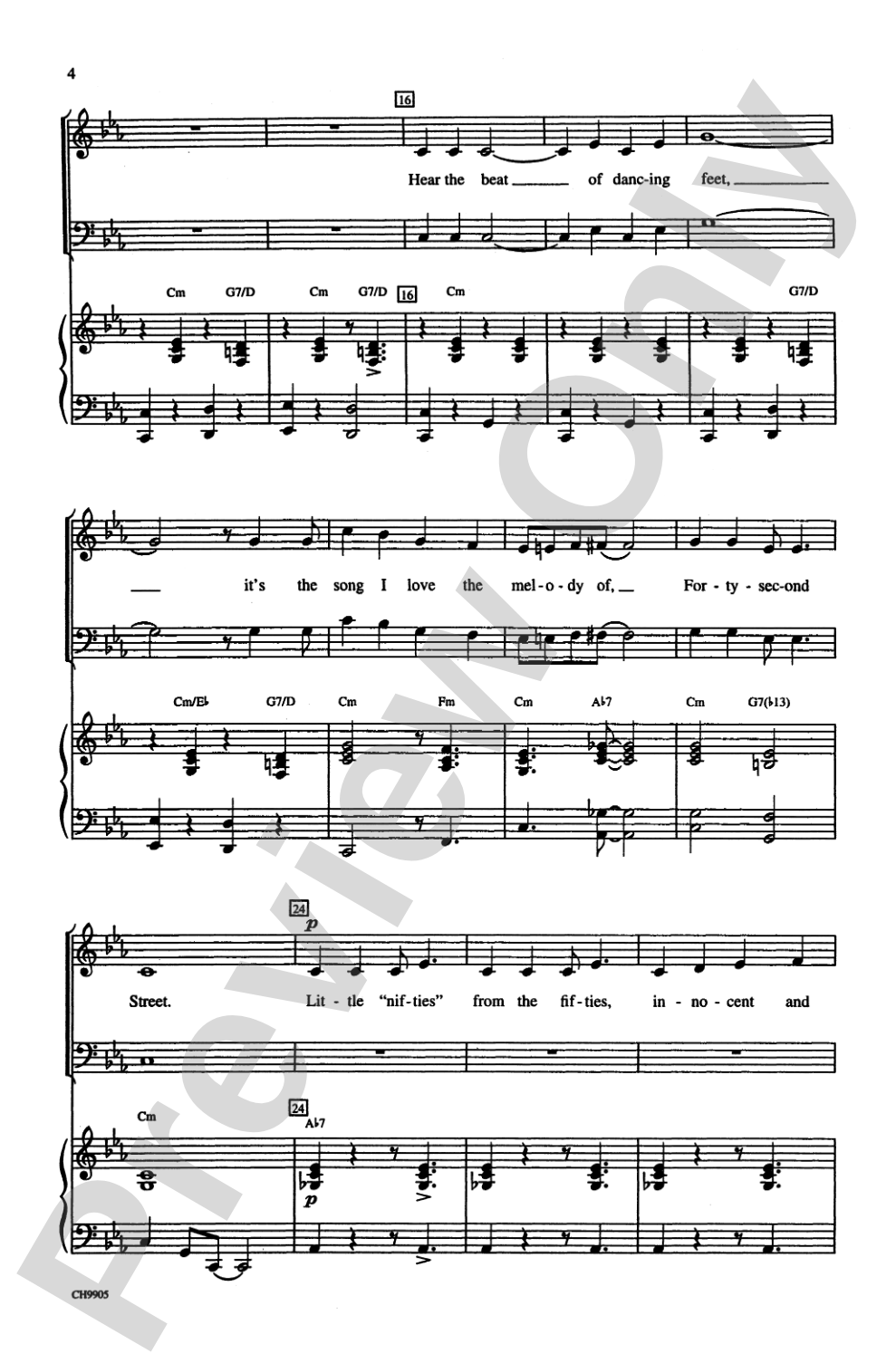 42nd Street: SATB Choral Octavo