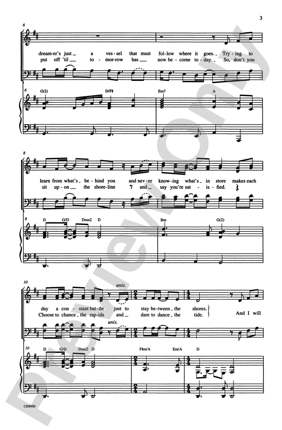 The River: SATB Choral Octavo