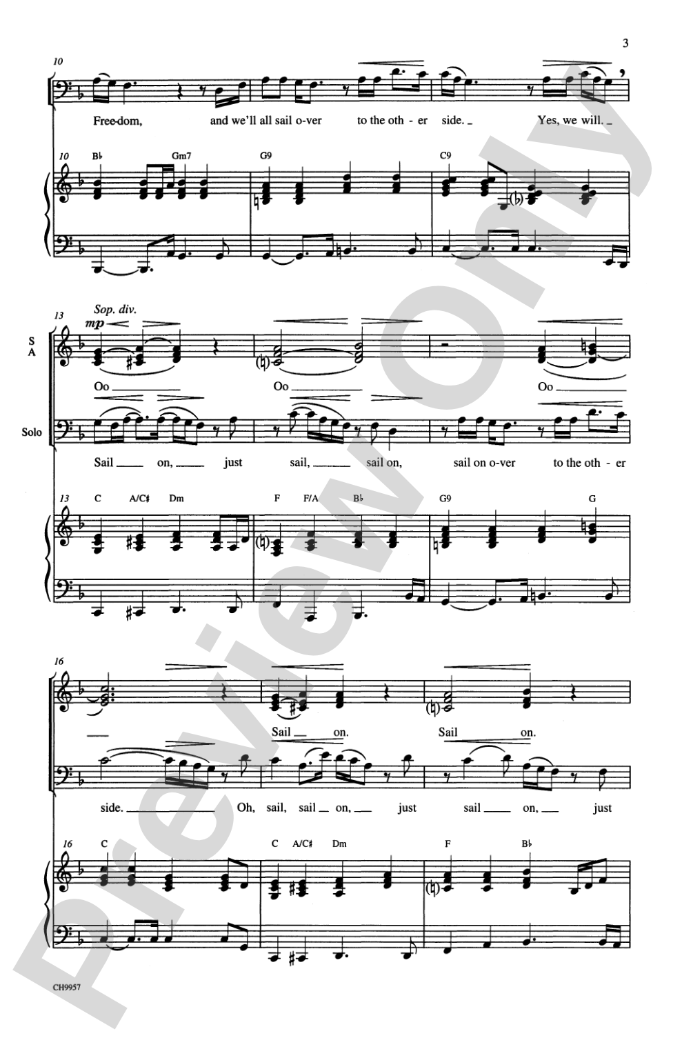 River Jordan: SAB Choral Octavo