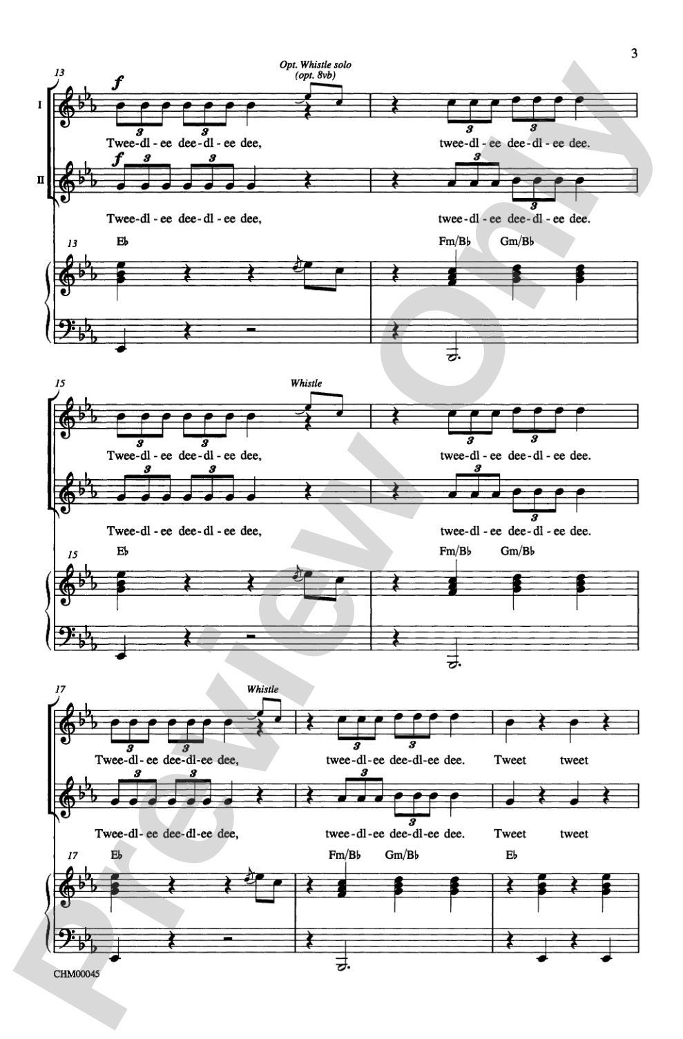 Rockin' Robin: 2-Part Choral Octavo