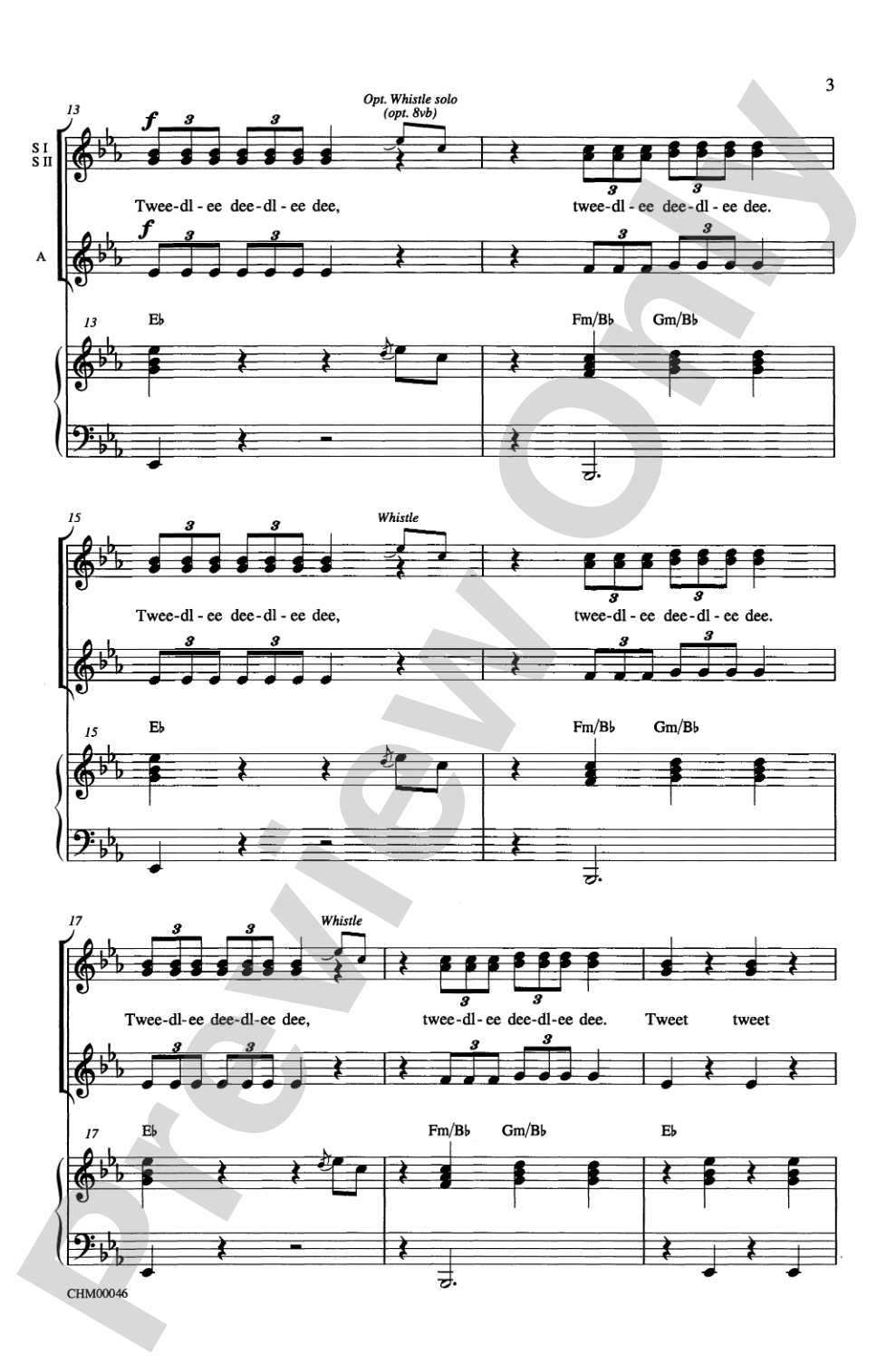 Rockin' Robin: SSA Choral Octavo