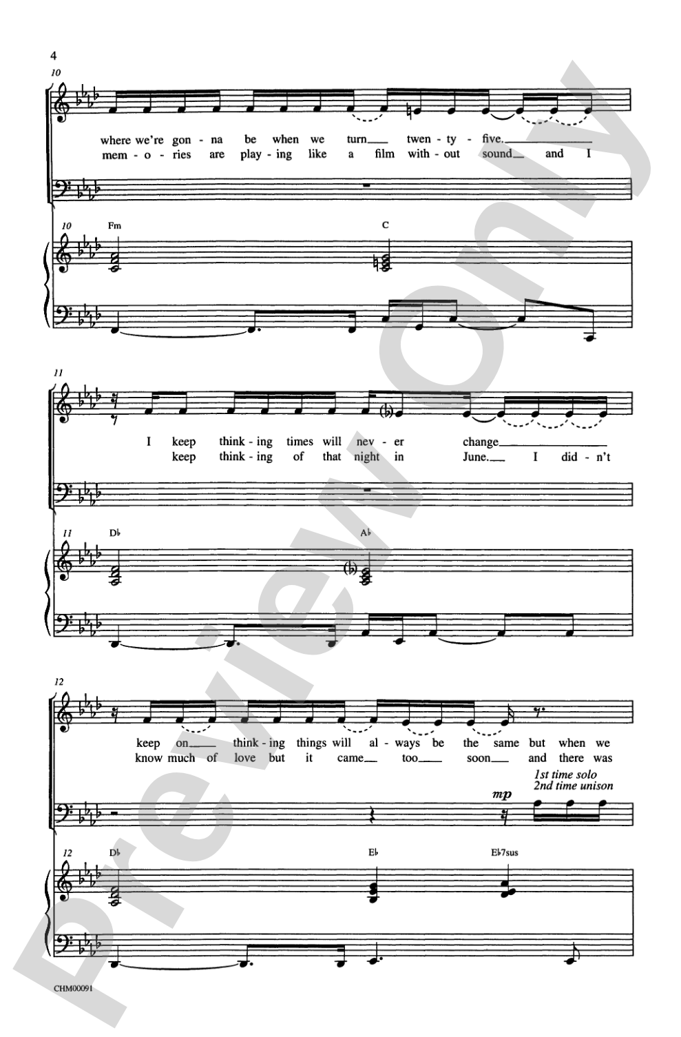 Graduation (Friends Forever): SAB Choral Octavo