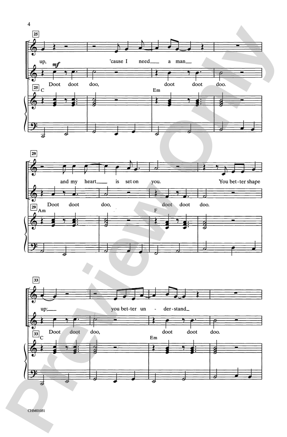 You're the One That I Want: 2-Part Choral Octavo