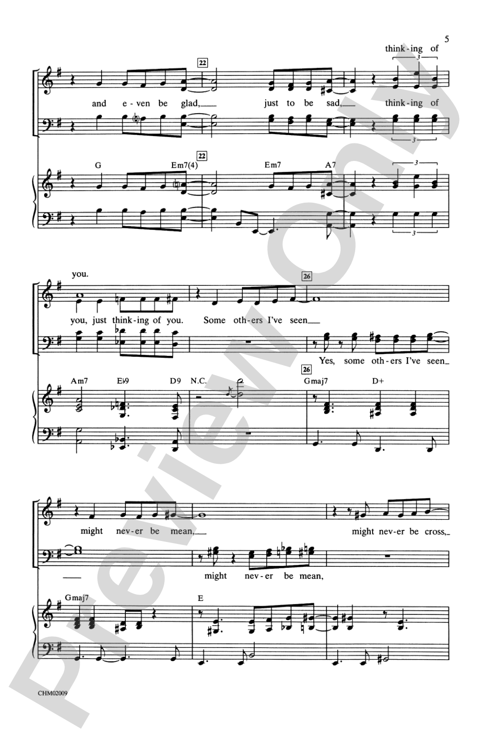 It Had to Be You: SATB Choral Octavo