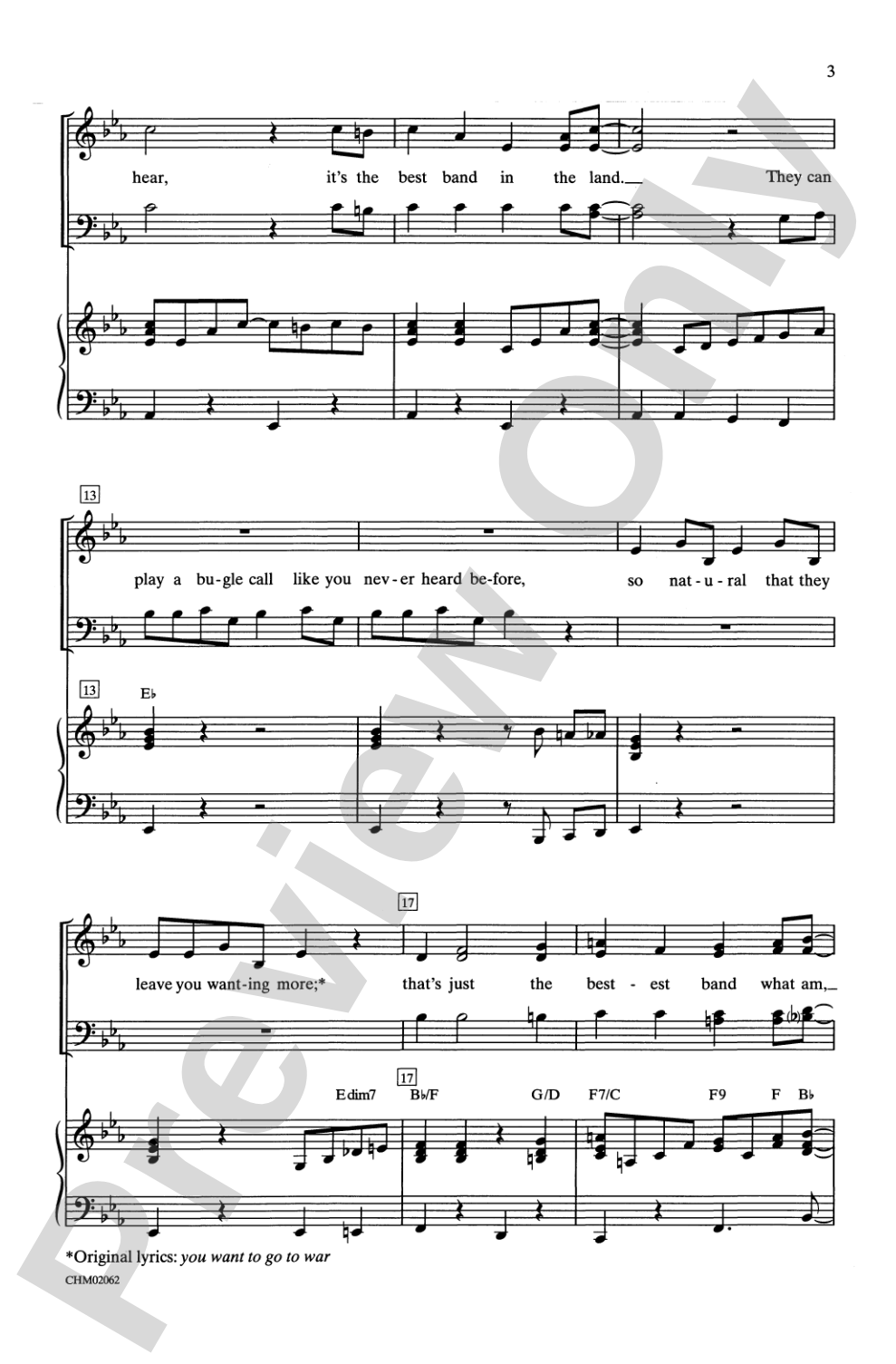 Alexander's Ragtime Band: SATB Choral Octavo