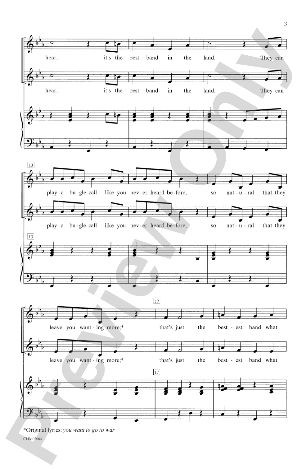 Alexander's Ragtime Band: 2-Part Choral Octavo