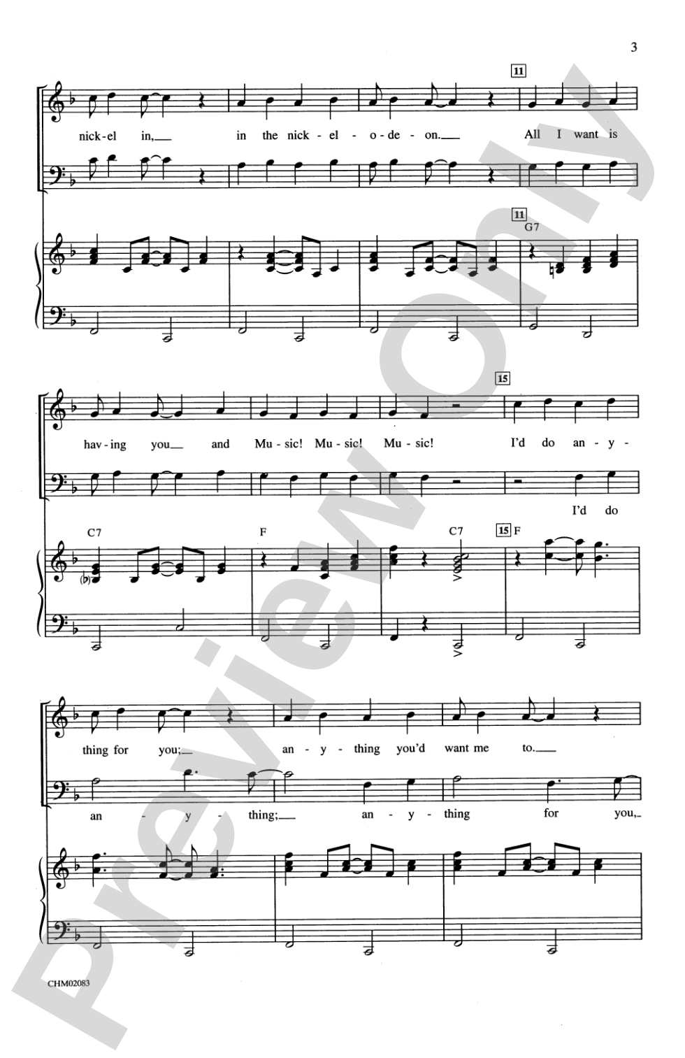 Music! Music! Music!: SATB Choral Octavo