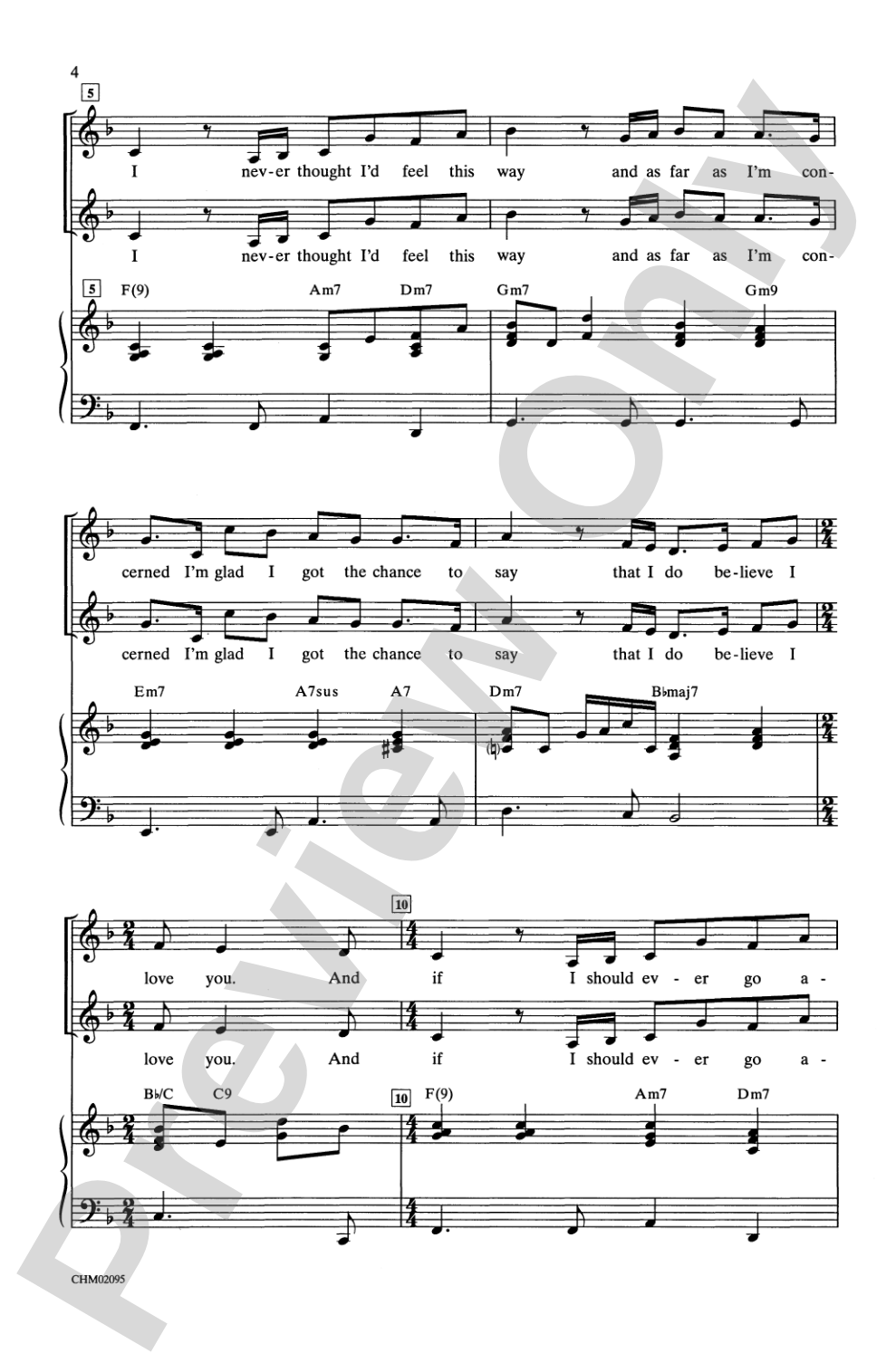 That's What Friends Are For: 2-Part Choral Octavo
