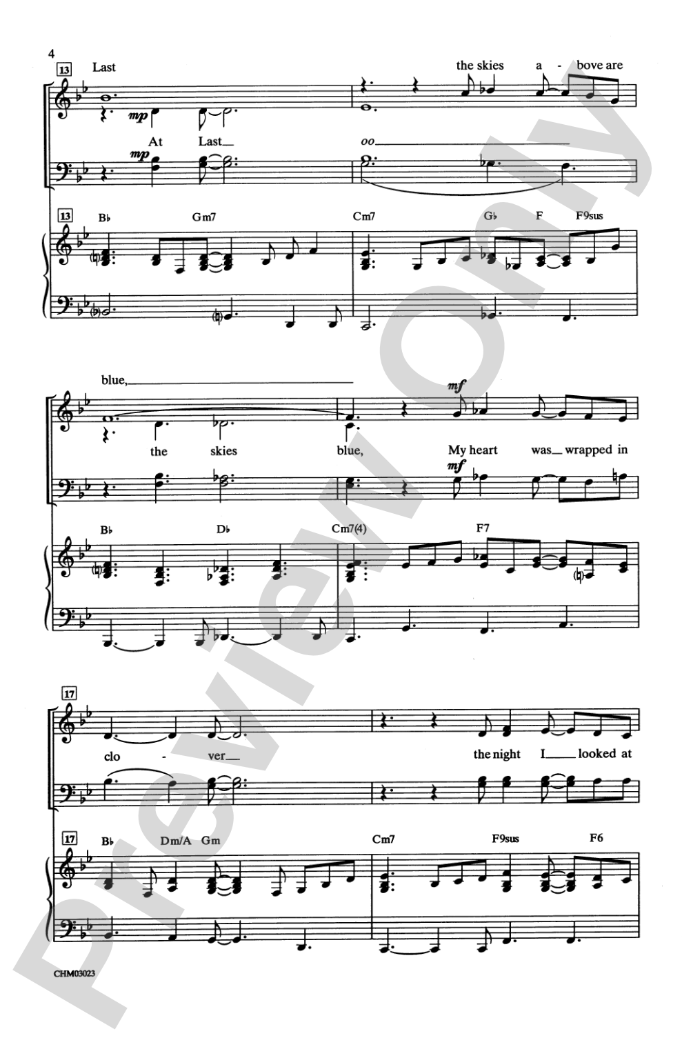 At Last: SATB Choral Octavo