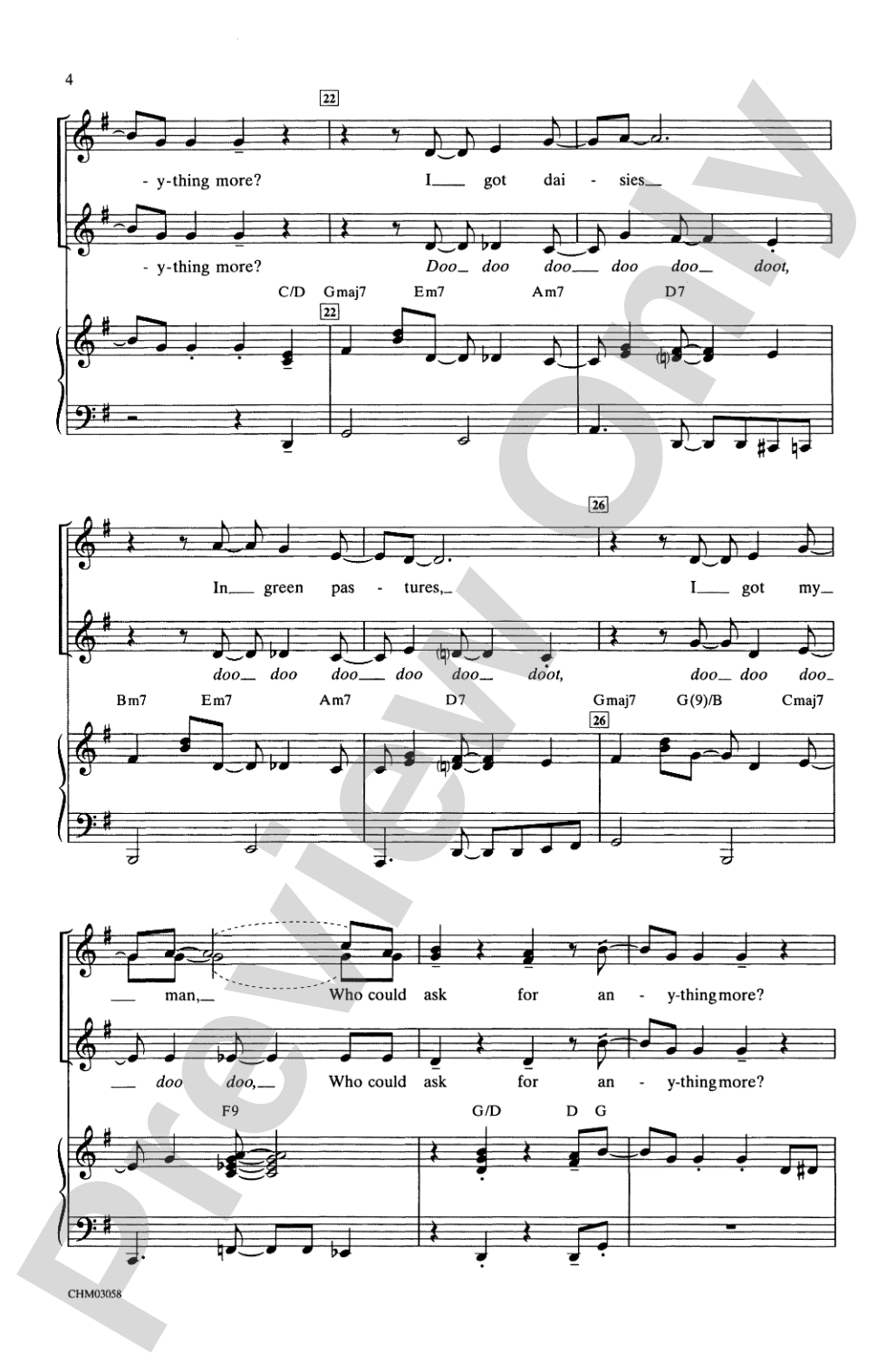 I Got Rhythm: SSA Choral Octavo