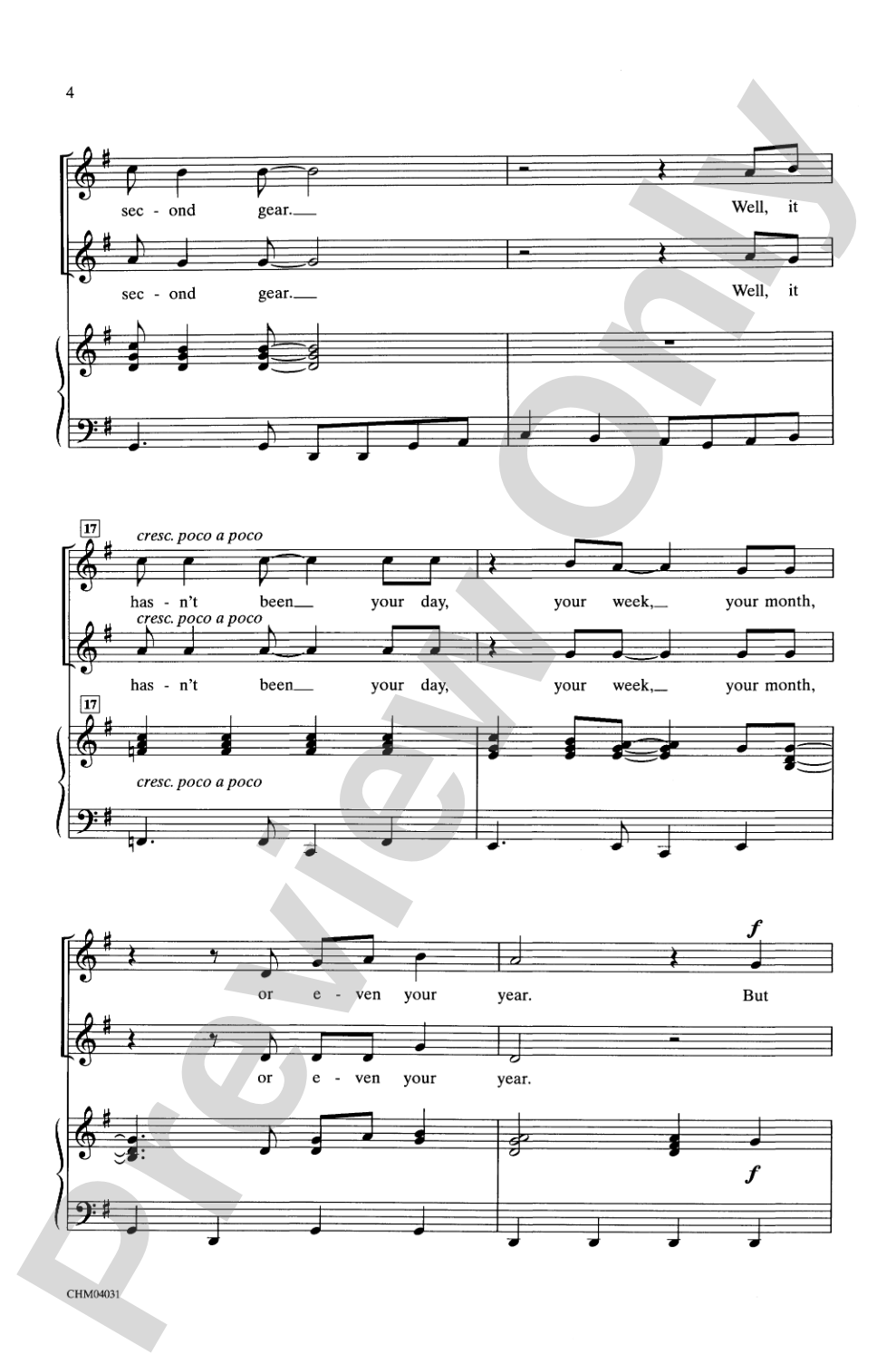 I'll Be There for You (Theme from "Friends"): 2-Part Choral Octavo