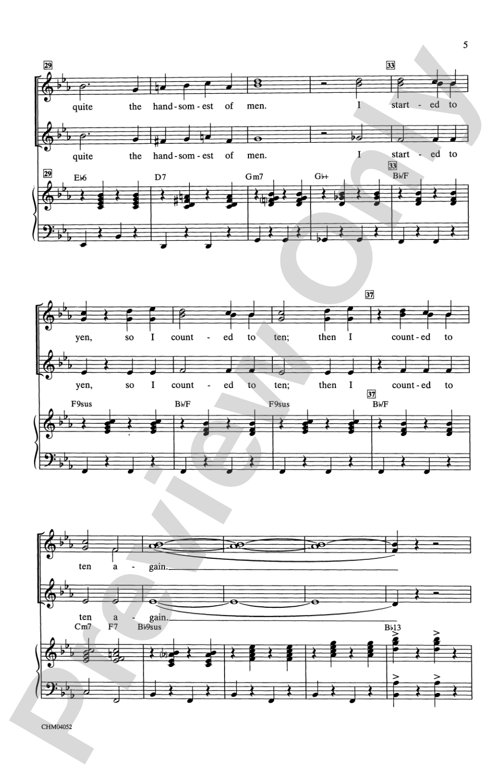 The Trolley Song: SSA Choral Octavo