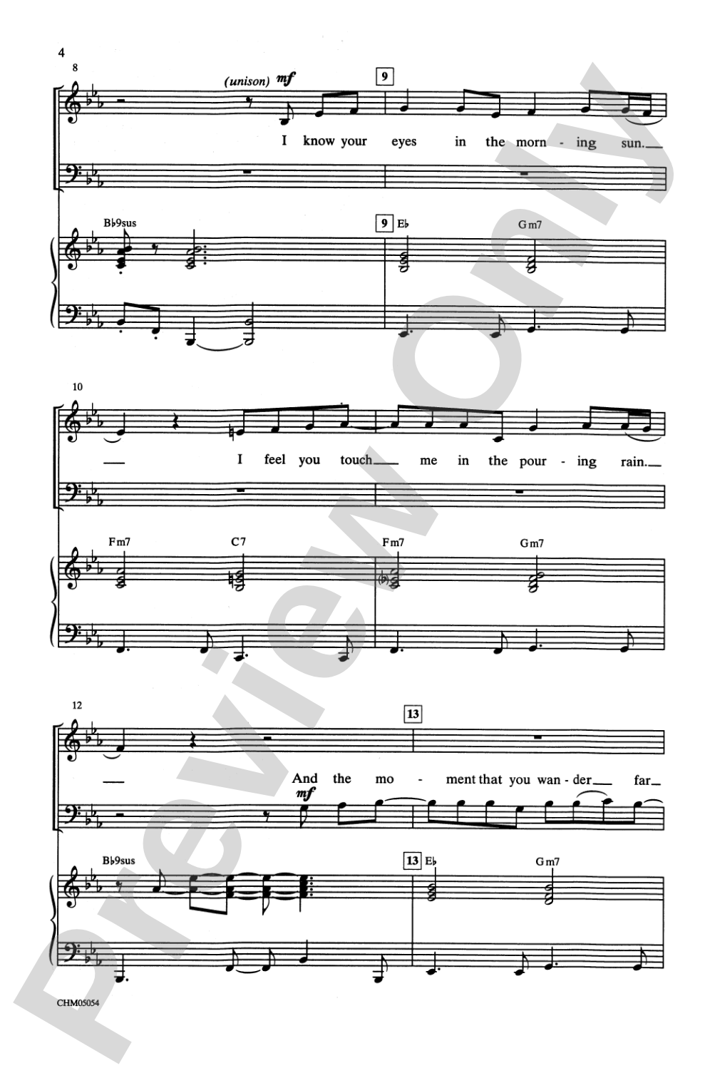 How Deep Is Your Love: 3-Part Mixed Choral Octavo