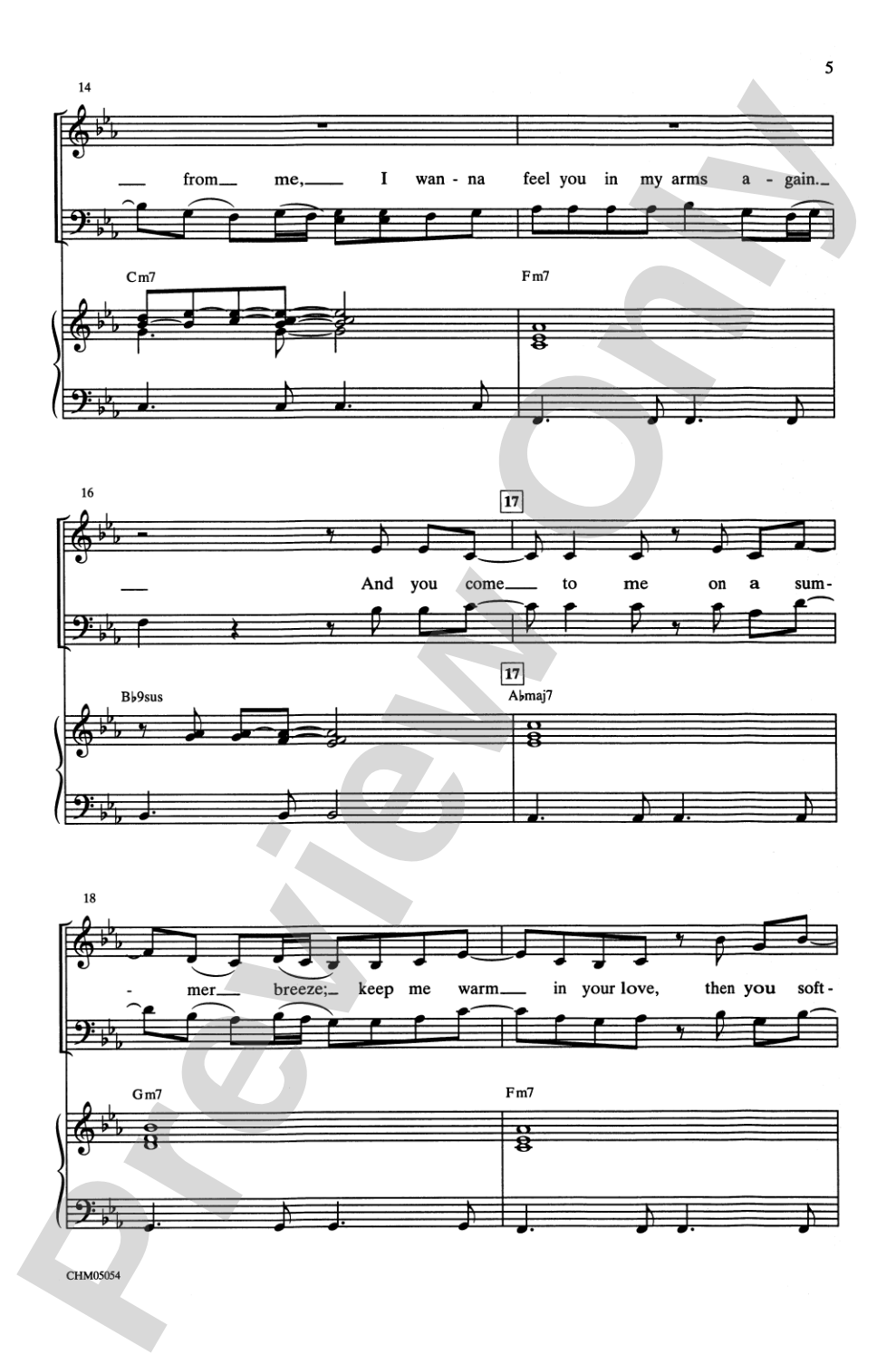 How Deep Is Your Love: 3-Part Mixed Choral Octavo