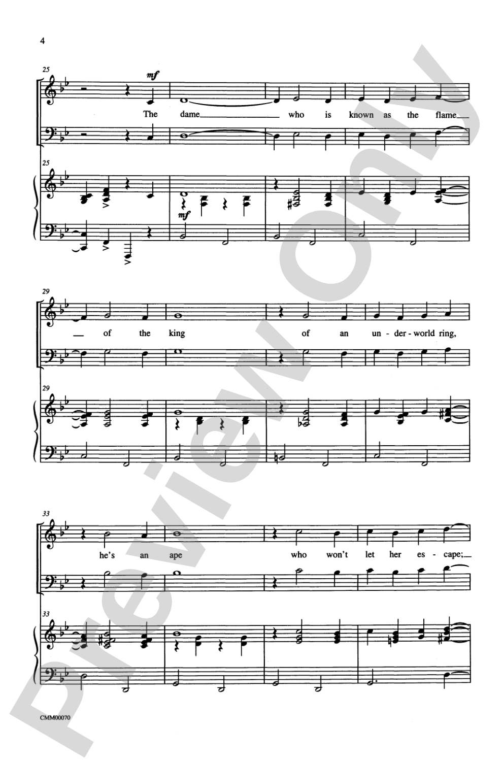 The Music of M-G-M (A Choral Medley): SAB Choral Octavo