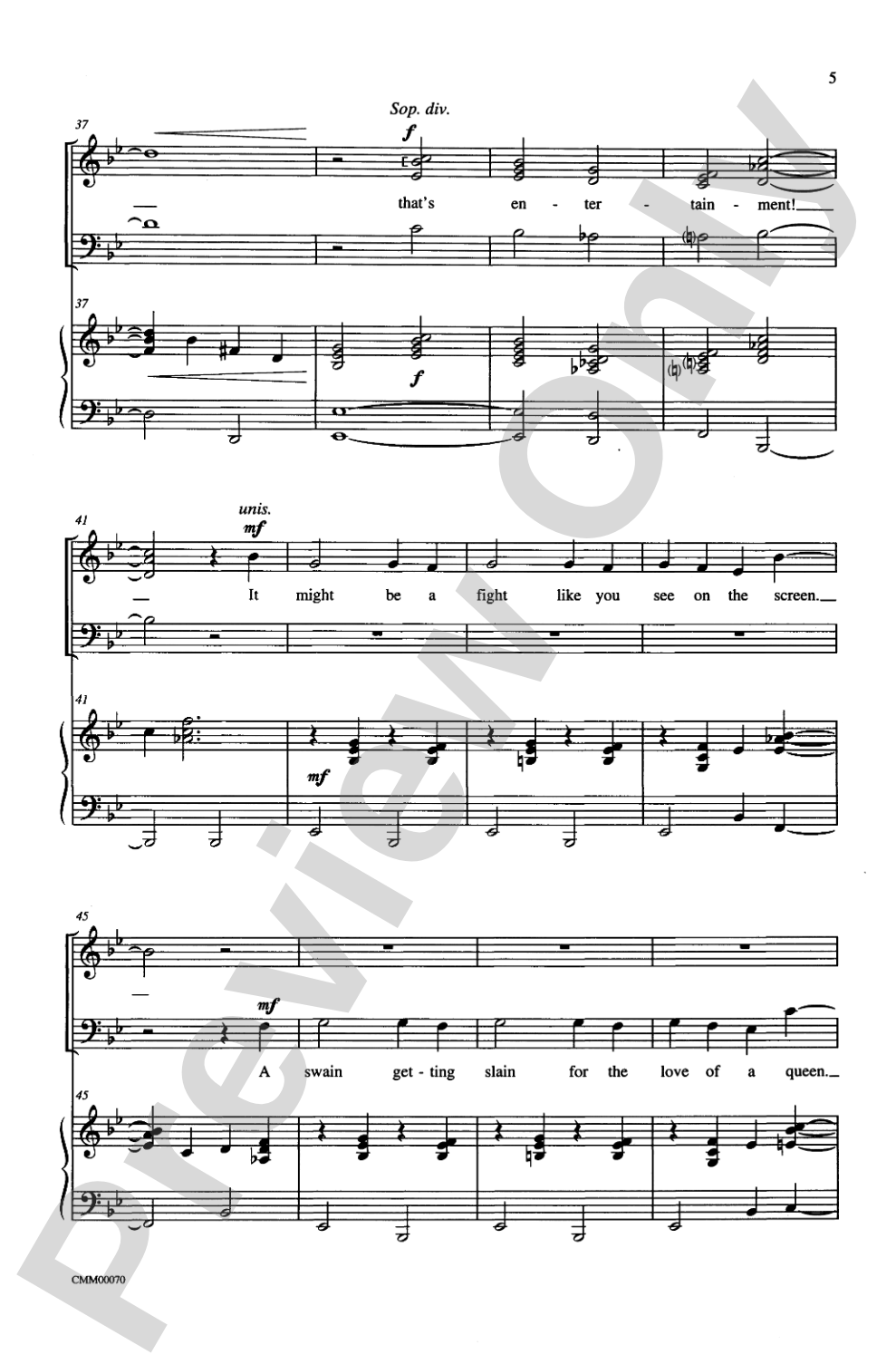 The Music of M-G-M (A Choral Medley): SAB Choral Octavo