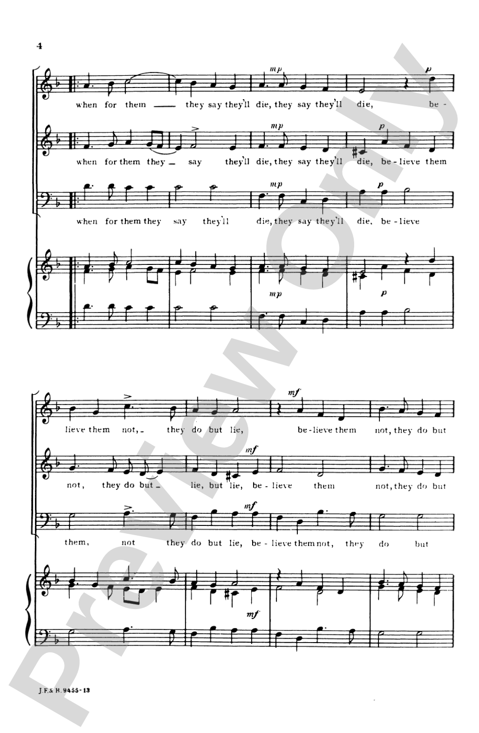 Madrigals (from the XVIIth Century): SAB, <I>a cappella</I> Set I - (3) Choral Octavo