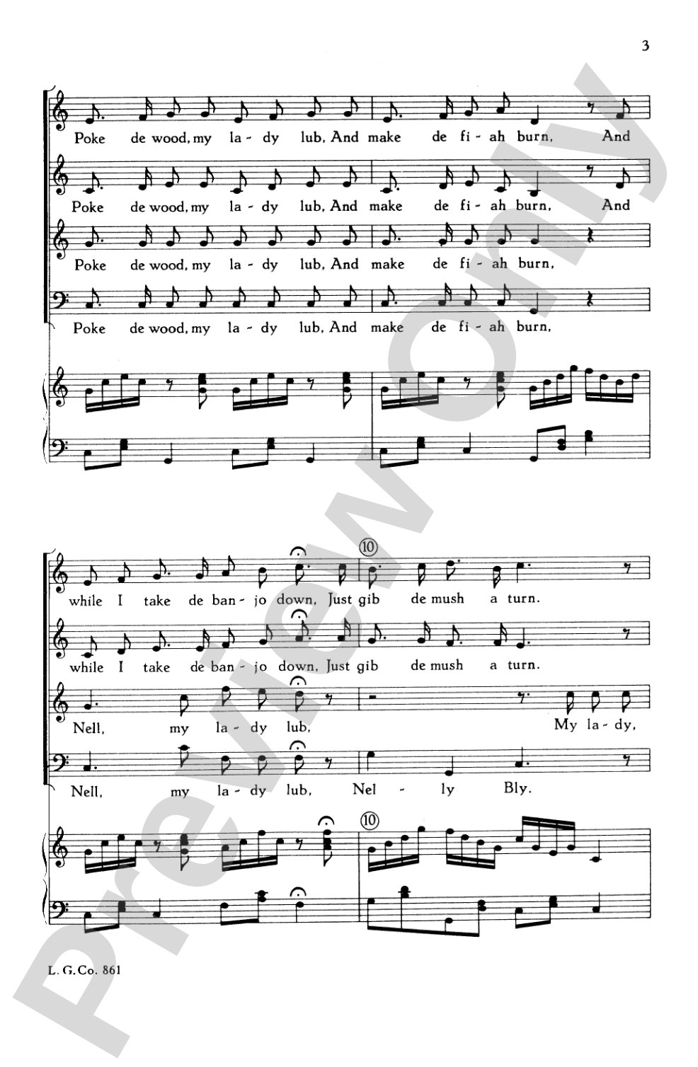 Nelly Bly: SATB Choral Octavo