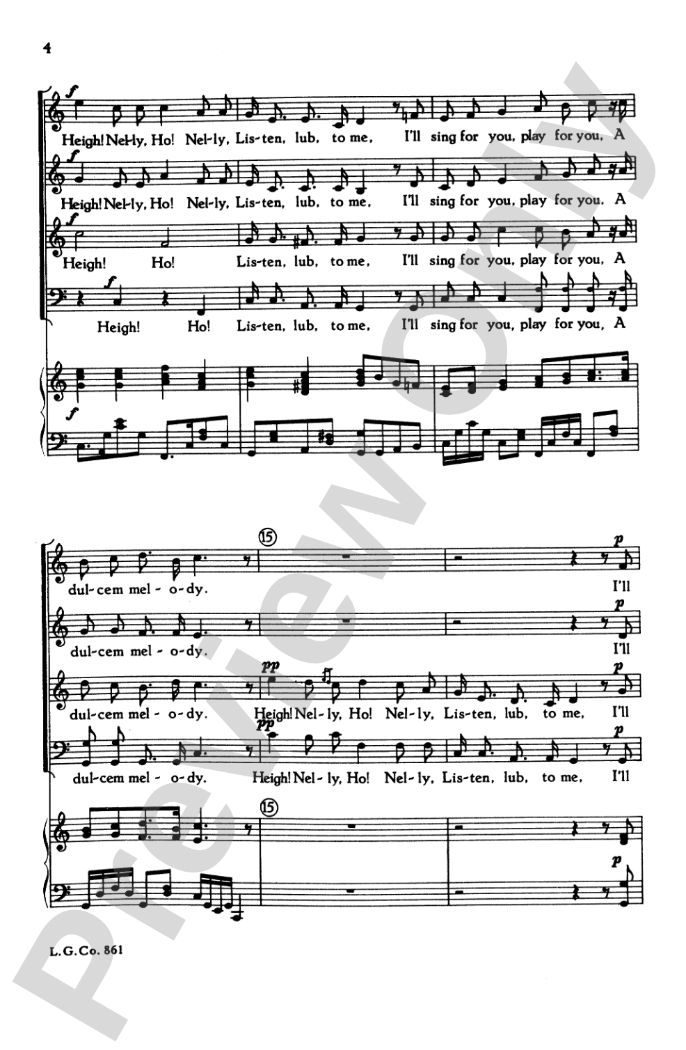 Nelly Bly: SATB Choral Octavo