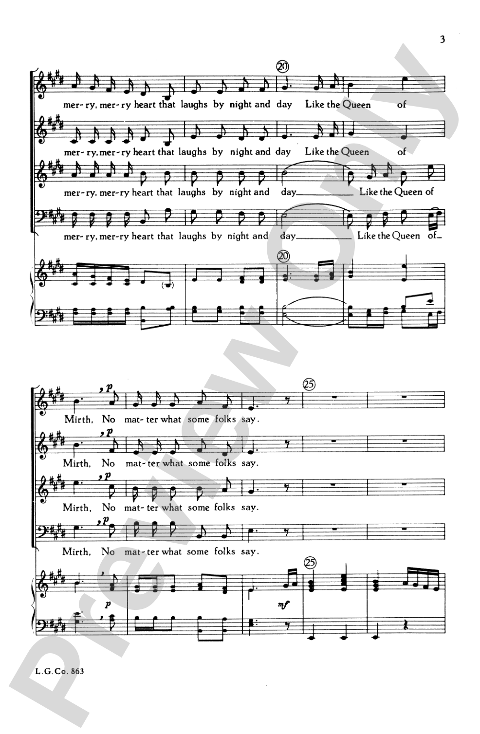 Some Folks: SATB Choral Octavo
