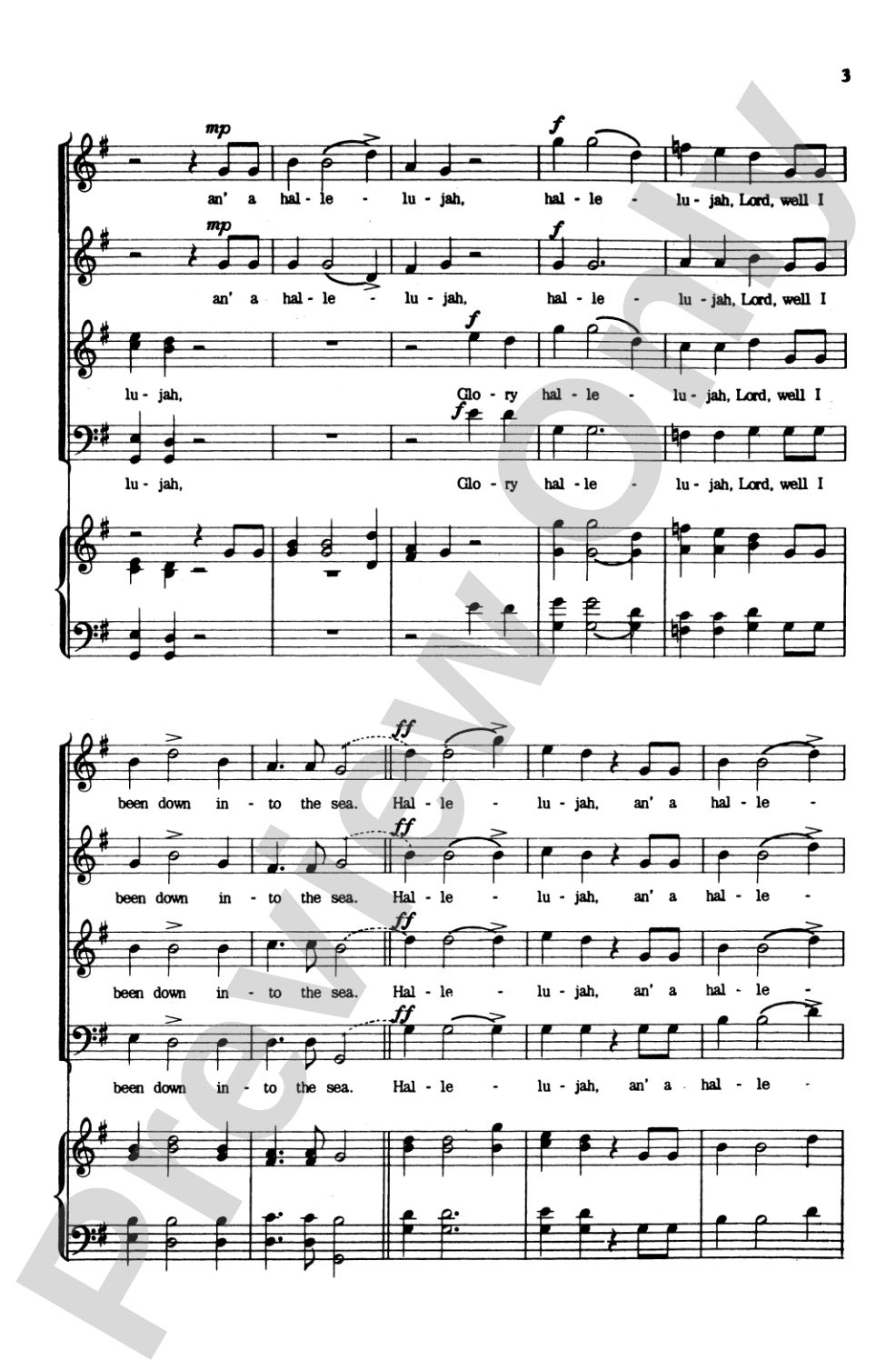 Hallelujah: SATB Choral Octavo