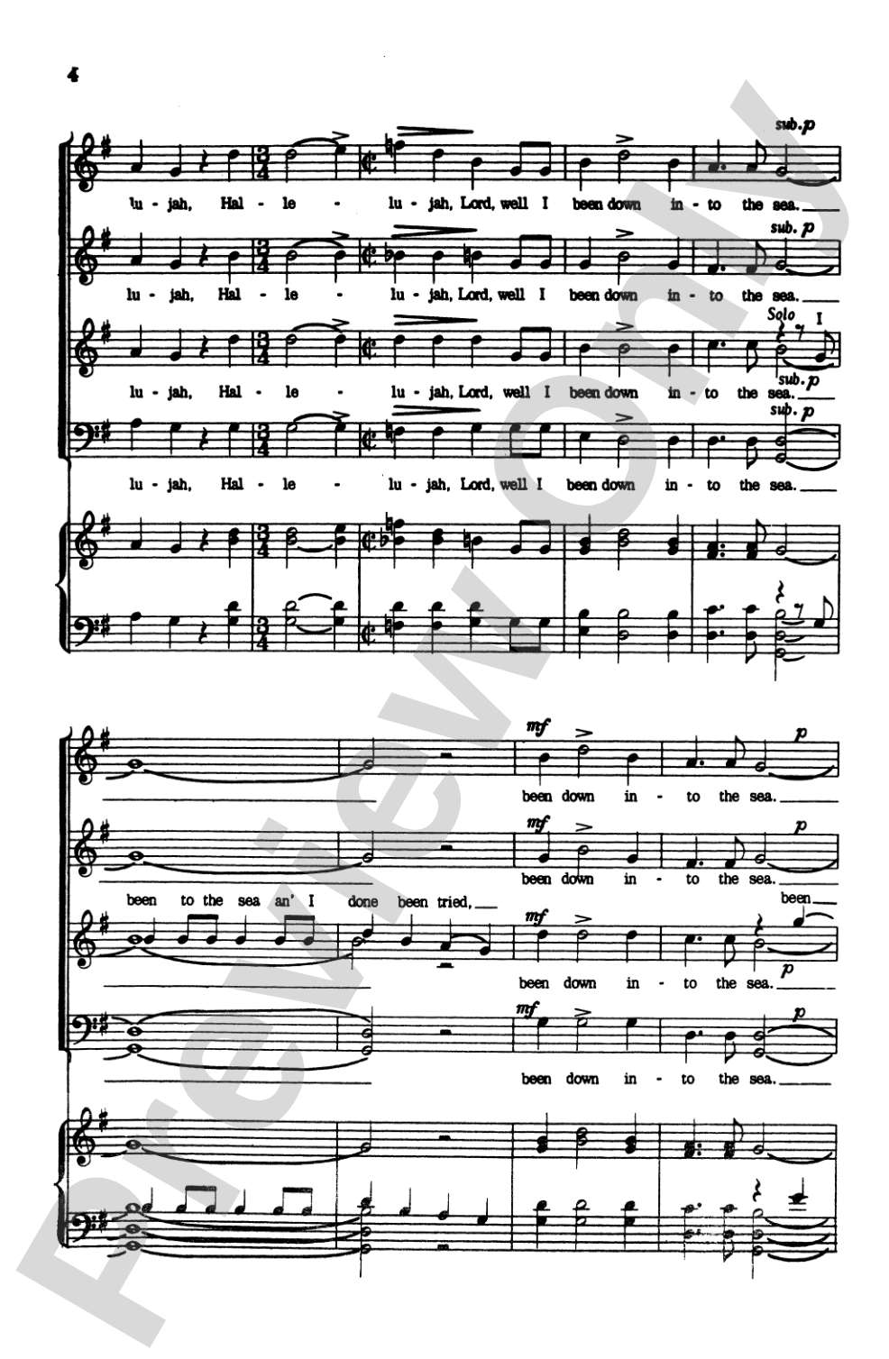 Hallelujah: SATB Choral Octavo