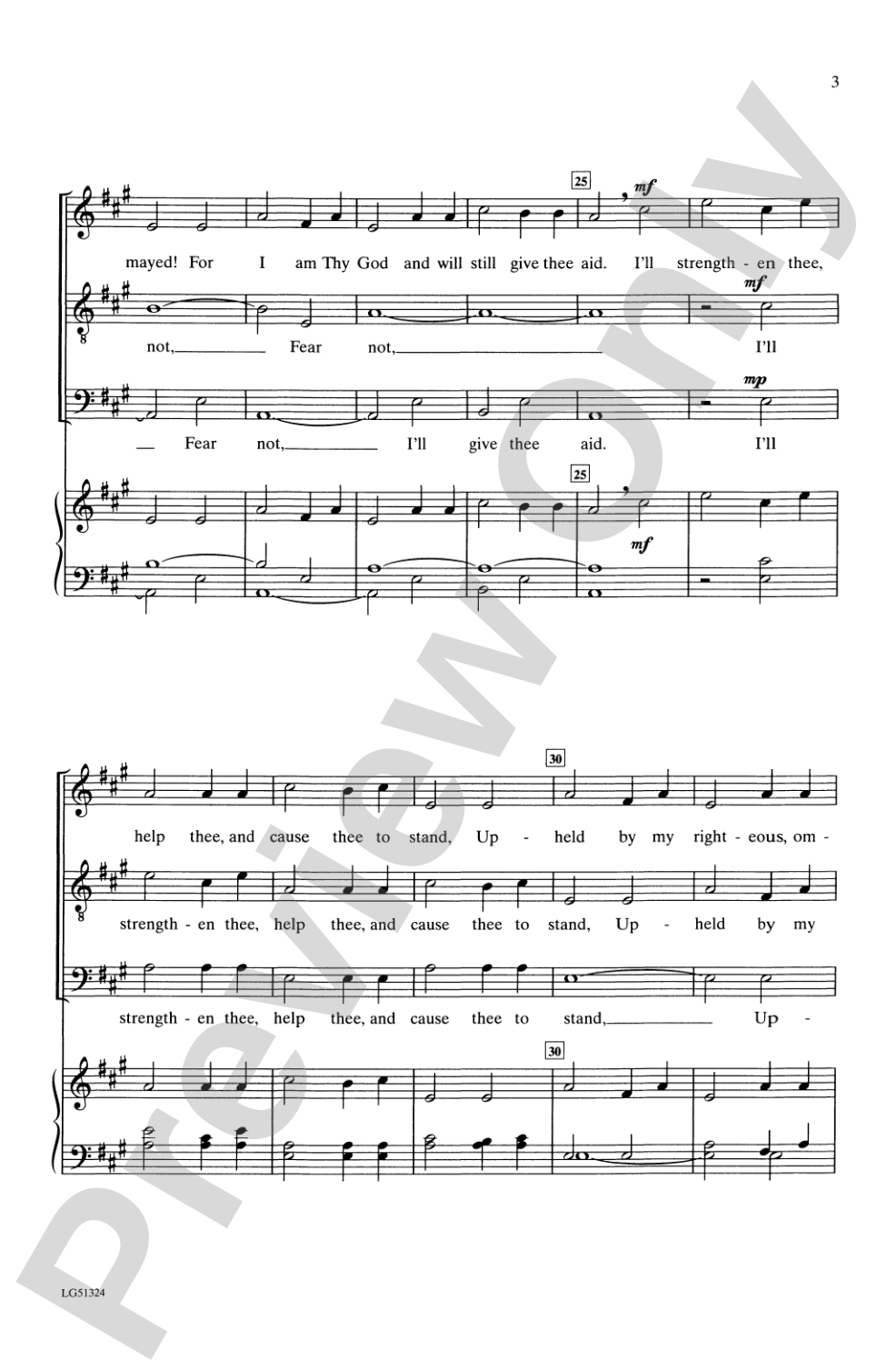 How Firm a Foundation: SATB Choral Octavo