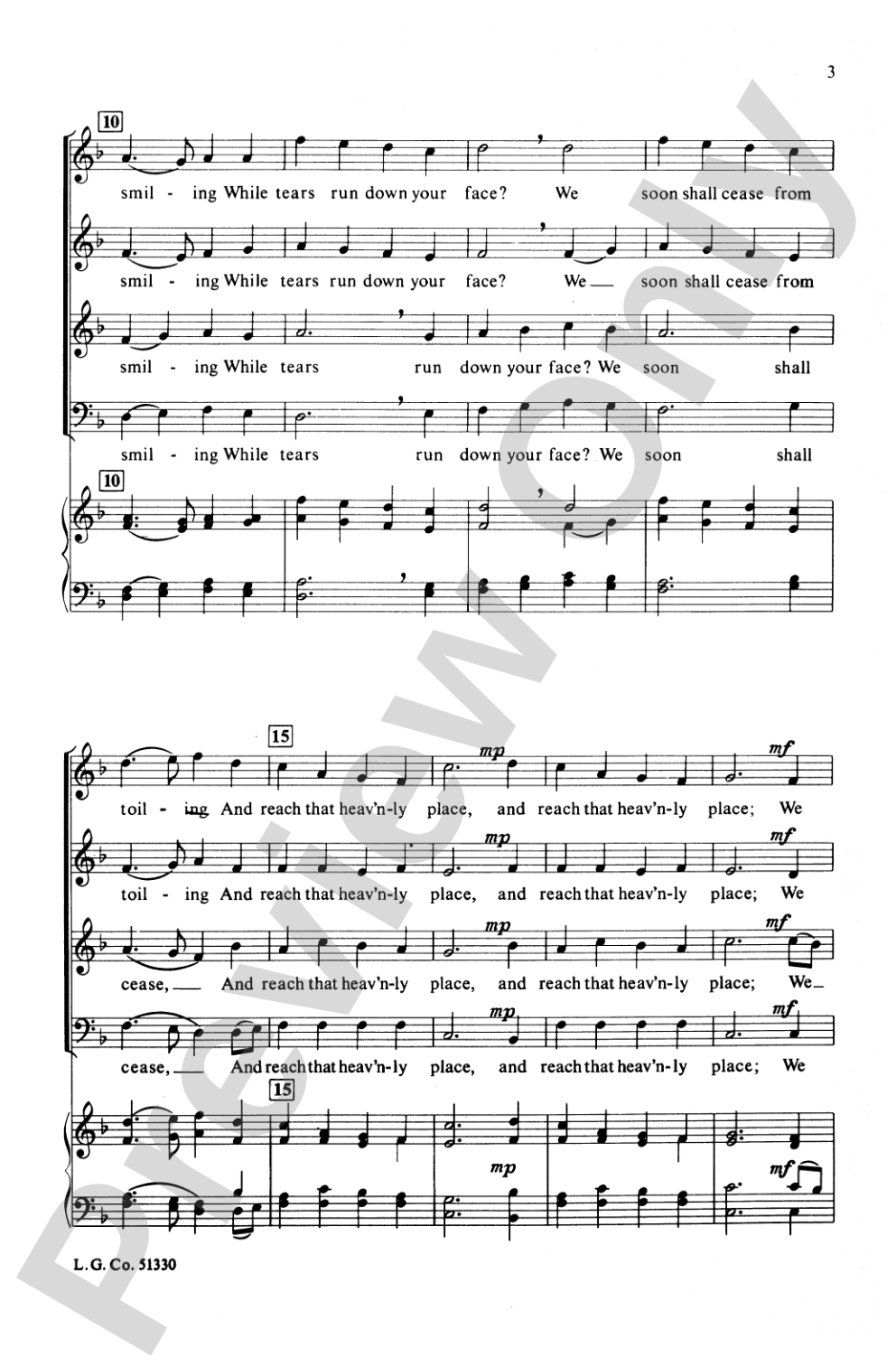 Good Morning, Brother Pilgrim: SATB Choral Octavo