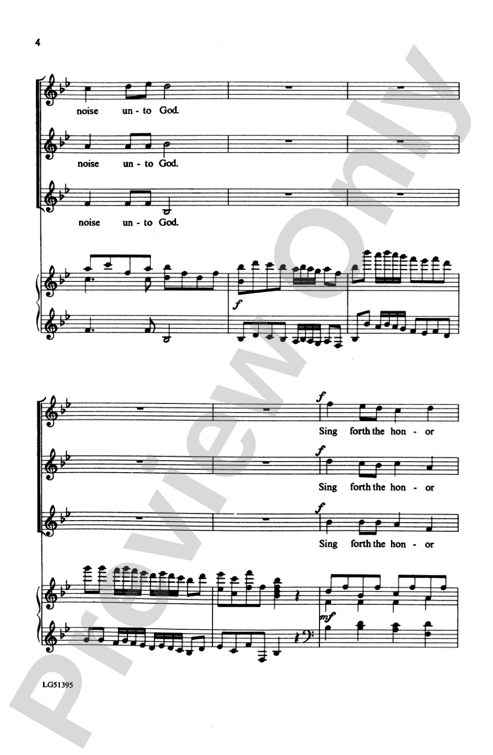 Make a Joyful Noise unto God: SSA Choral Octavo