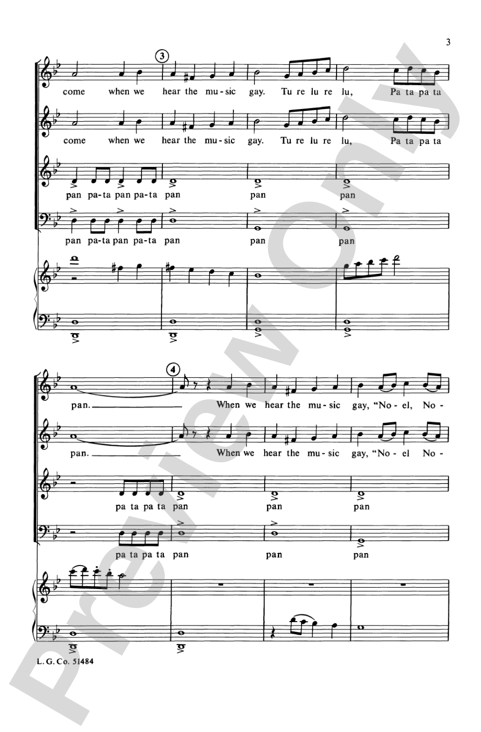 Patapan: SATB Choral Octavo